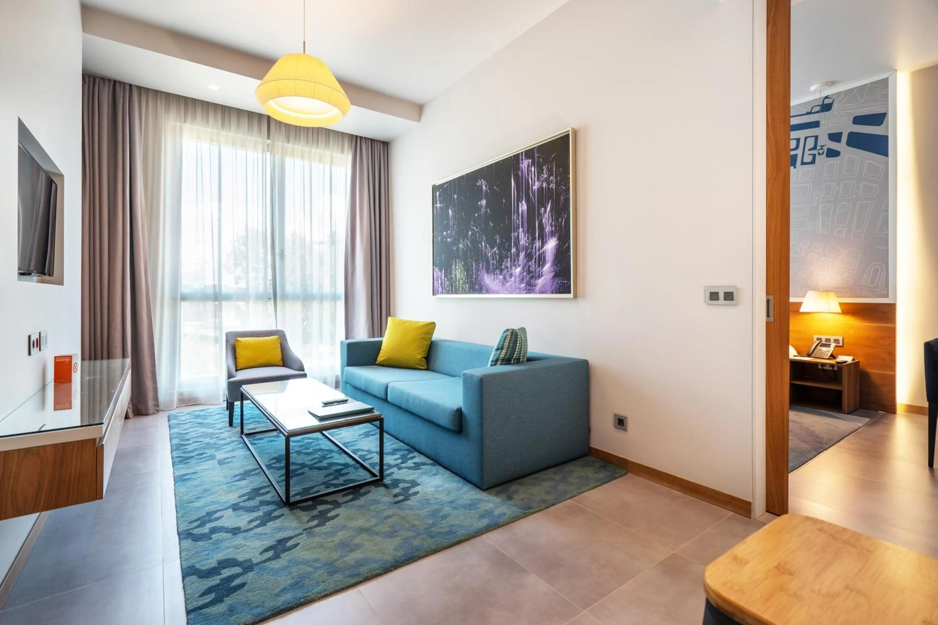 Living room in The Key Beirut