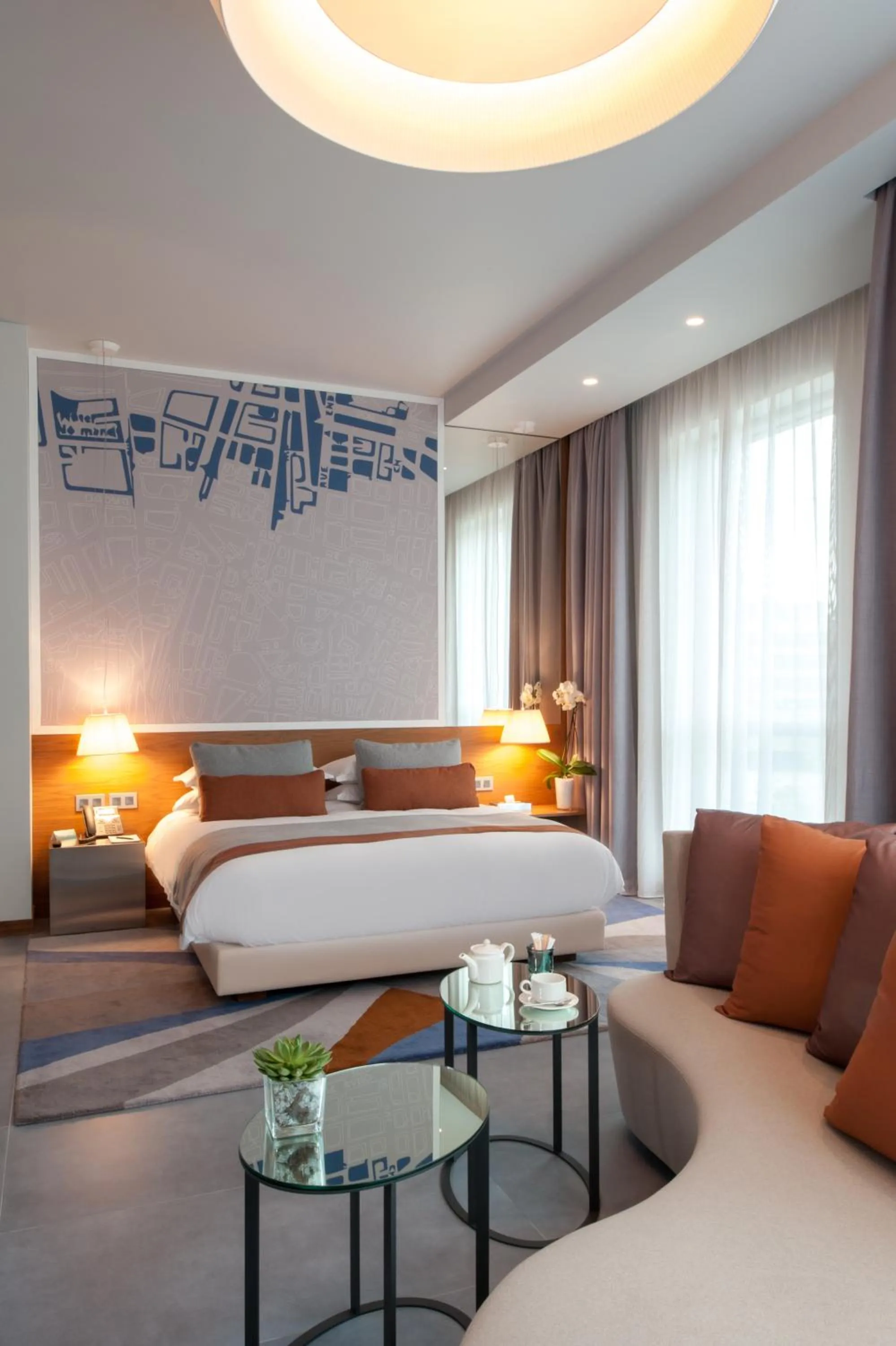 Bed in The Key Beirut