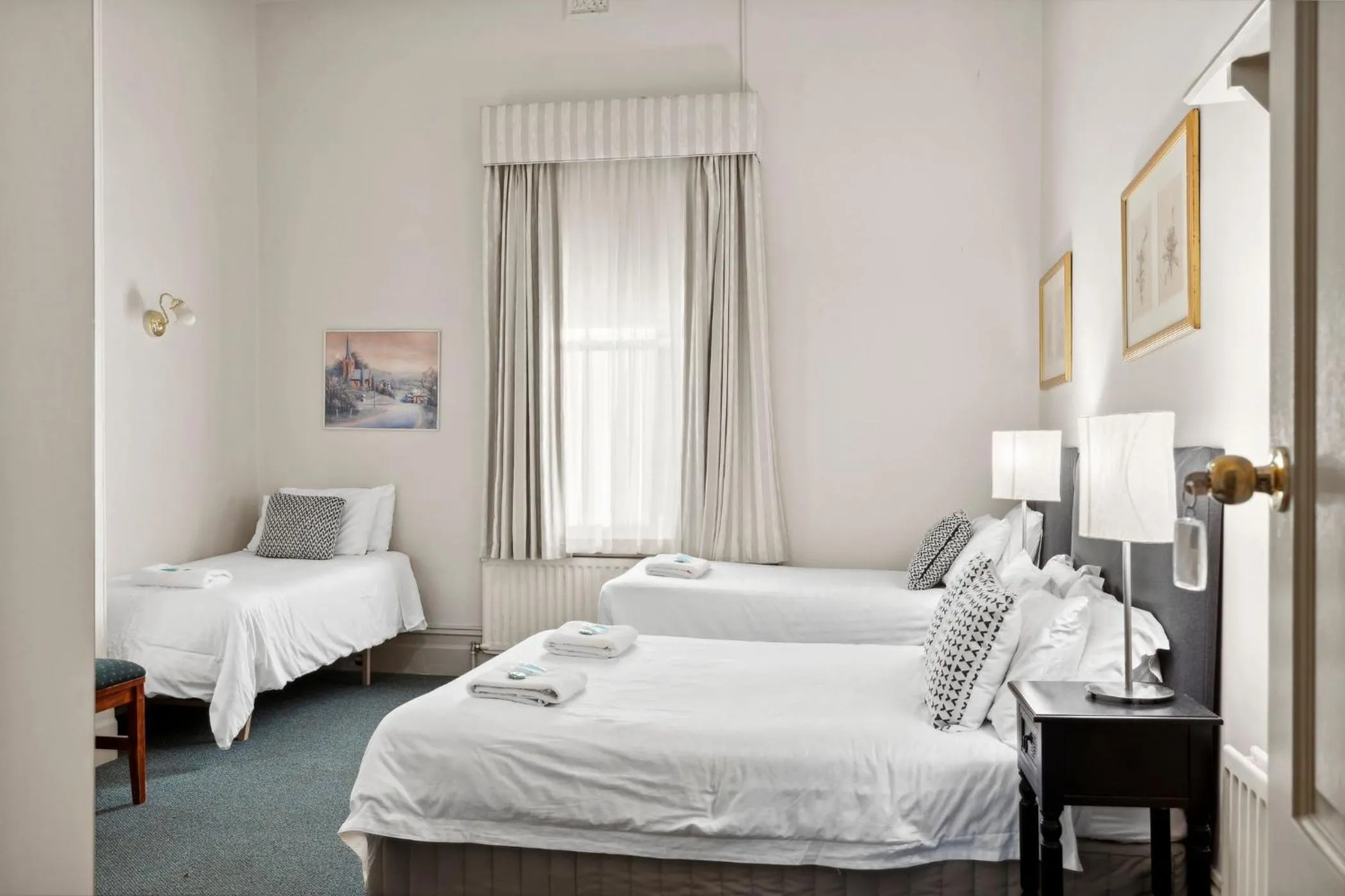 Bed in Lancefield Guest House