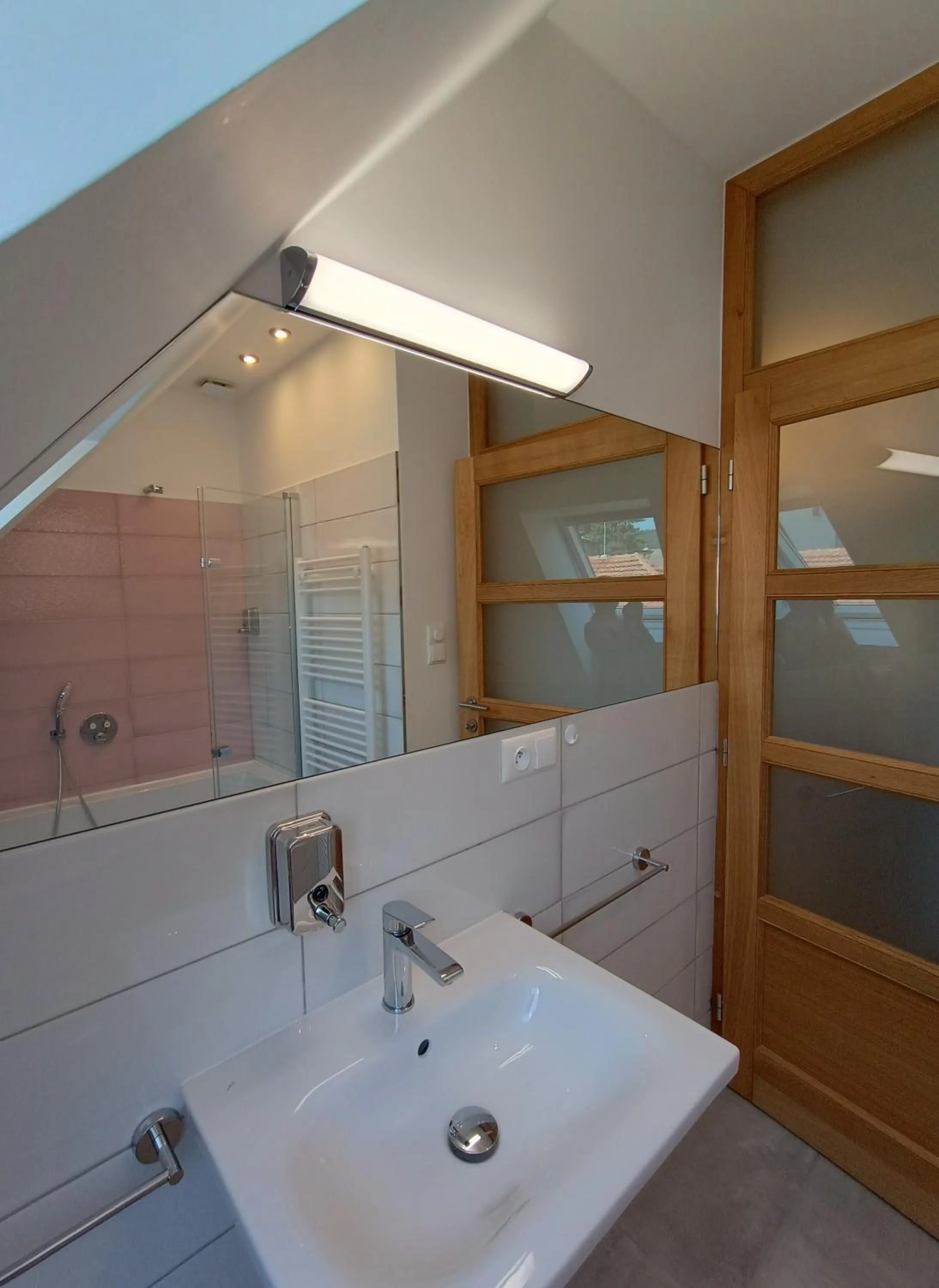 Shower in Apartmány Malý mnich