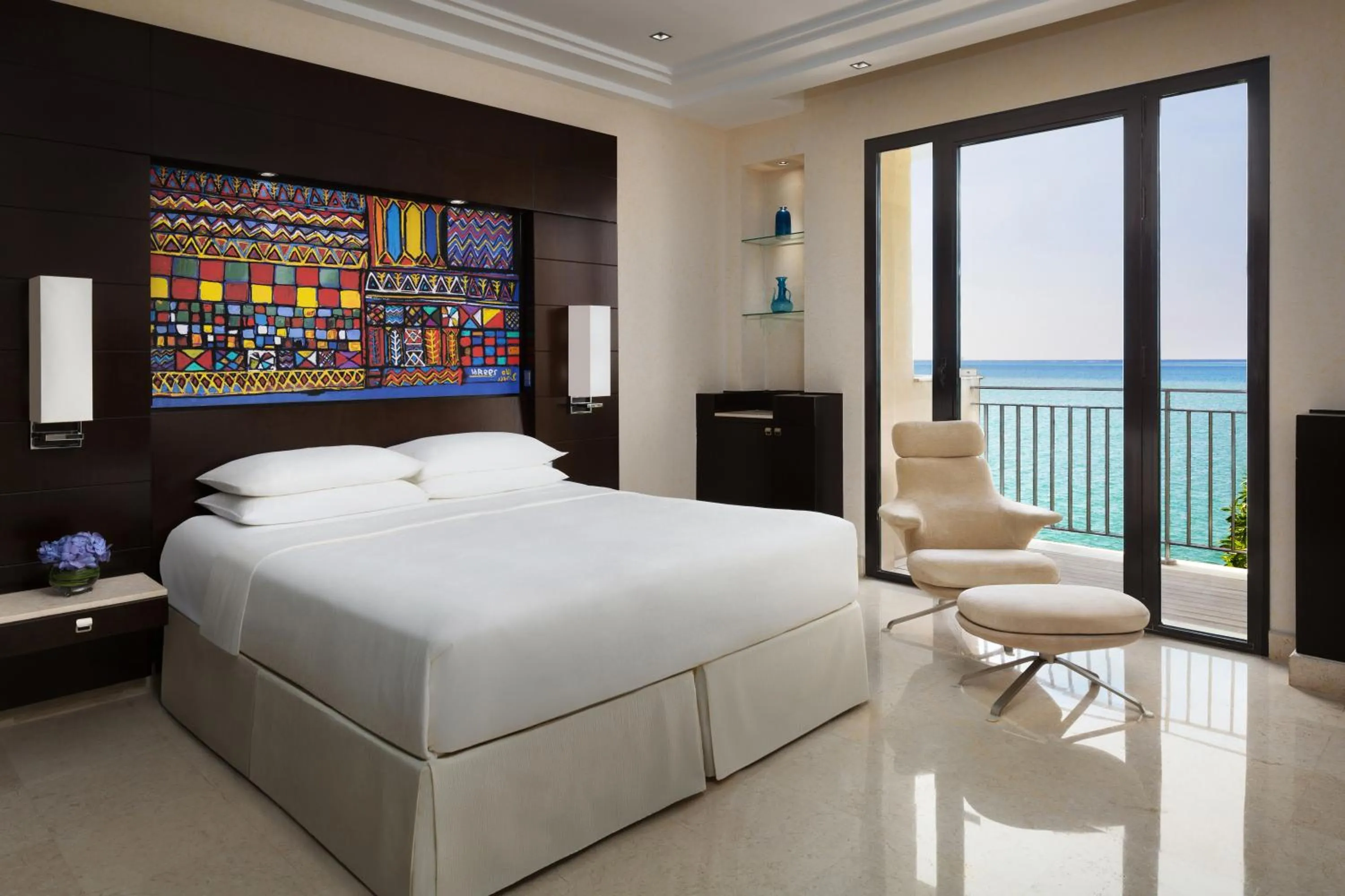 Sea view, Bed in Park Hyatt Jeddah - Marina, Club and Spa