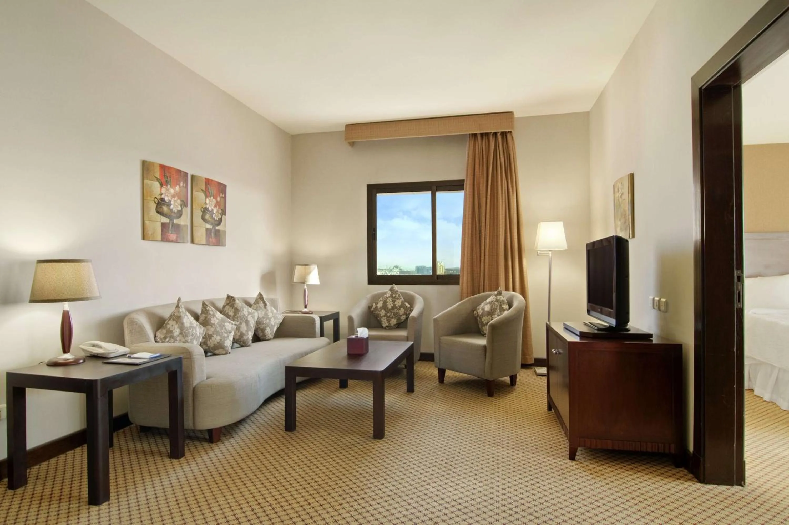 Living room, Seating Area in Hilton Garden Inn Riyadh Olaya