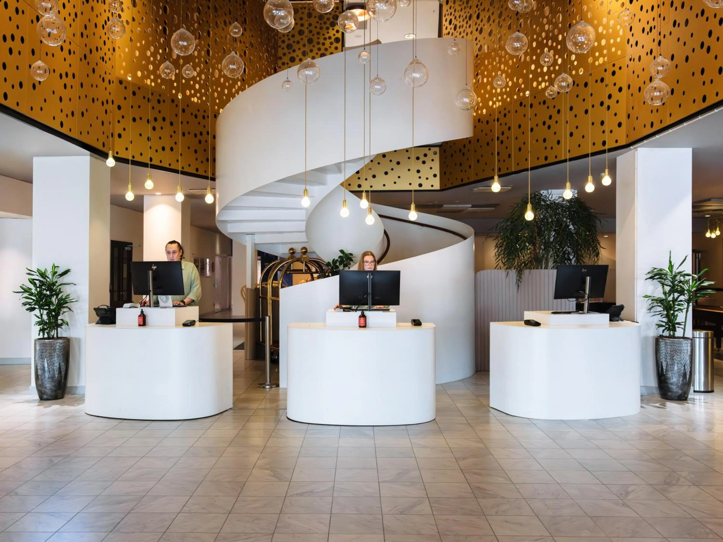 Lobby or reception in Hotel C Stockholm