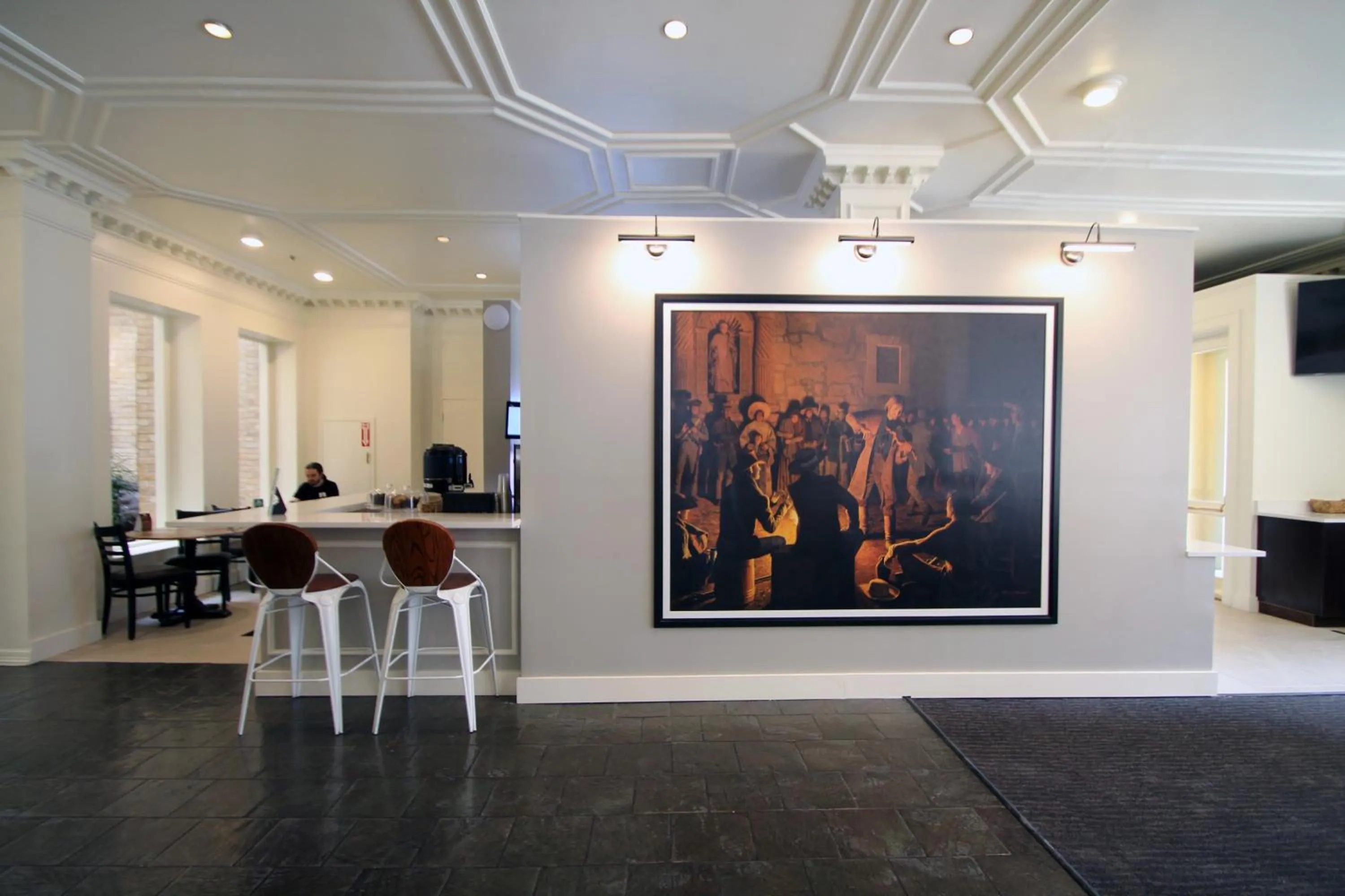 Lobby or reception in The Crockett Hotel