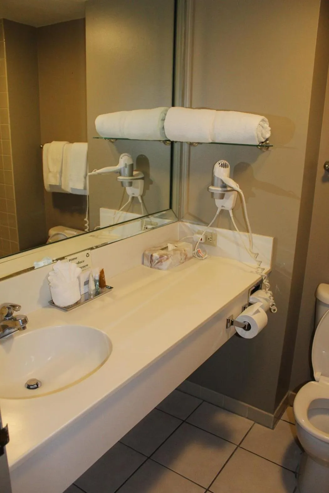 Bathroom in The Crockett Hotel