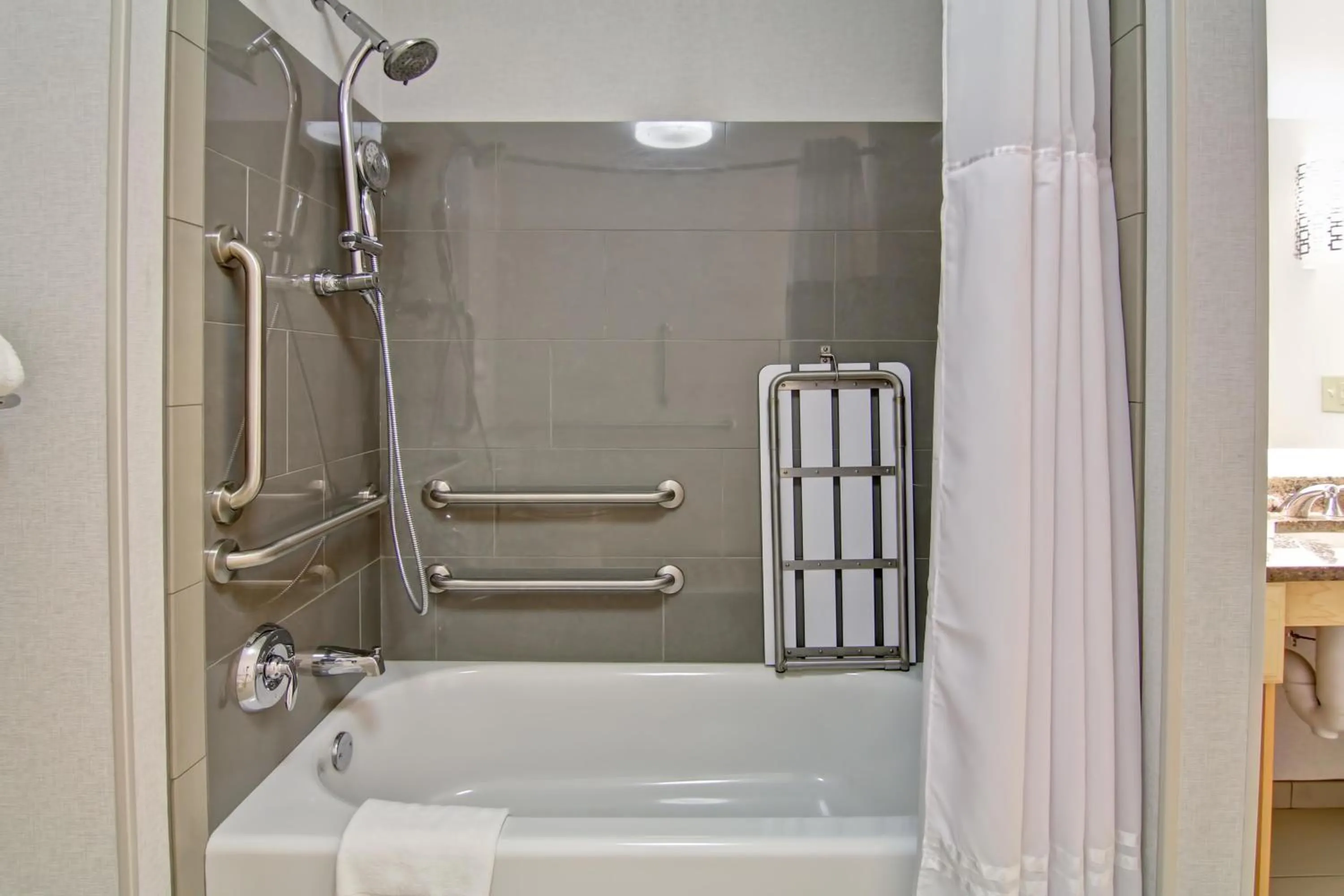 Bathroom in Homewood Suites by Hilton Stratford