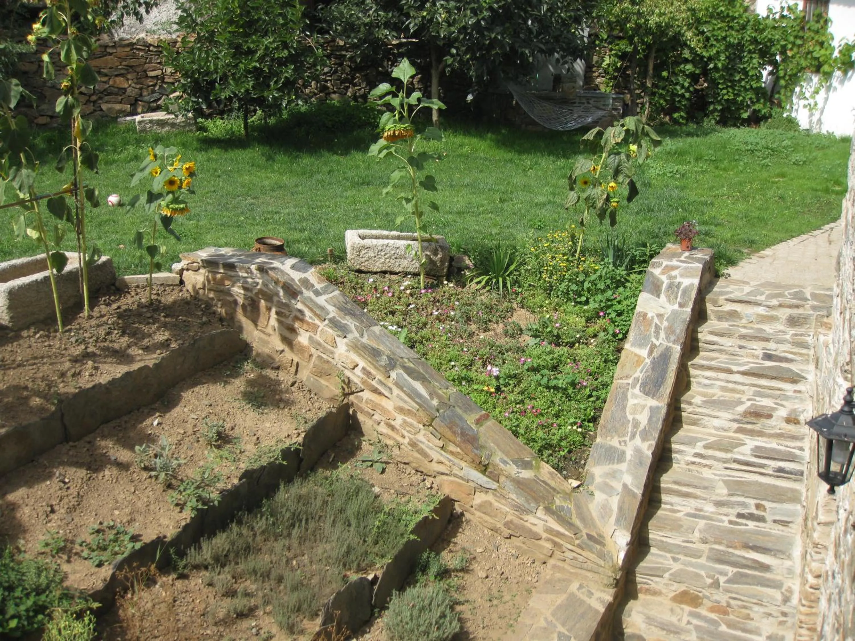 Garden view in Candeias do Souto