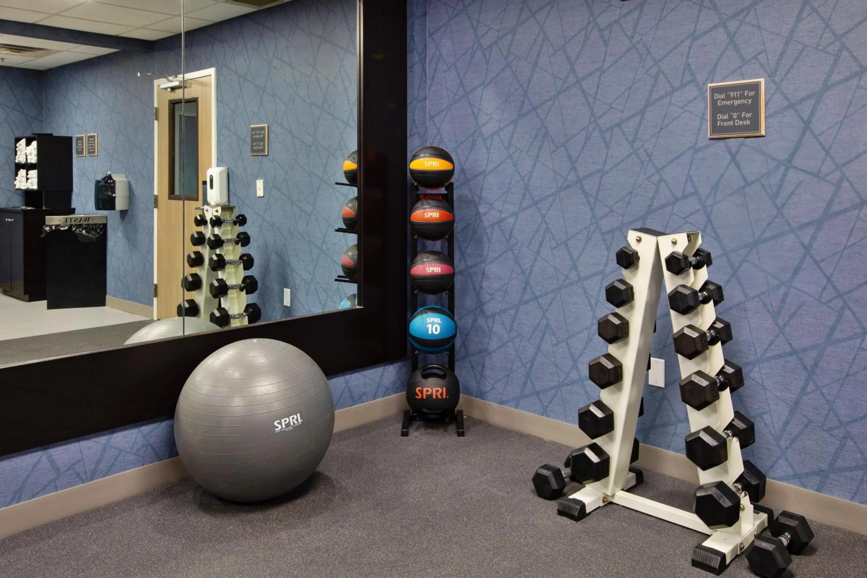 Fitness centre/facilities in Homewood Suites by Hilton Sioux Falls