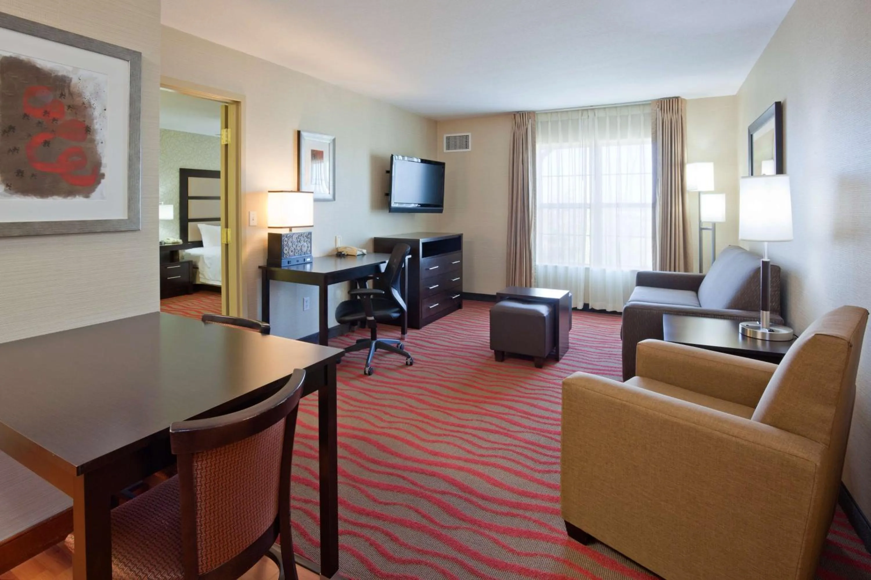 One-Bedroom Queen Suite with Two Queen Beds - Non-Smoking in Homewood Suites by Hilton Sioux Falls