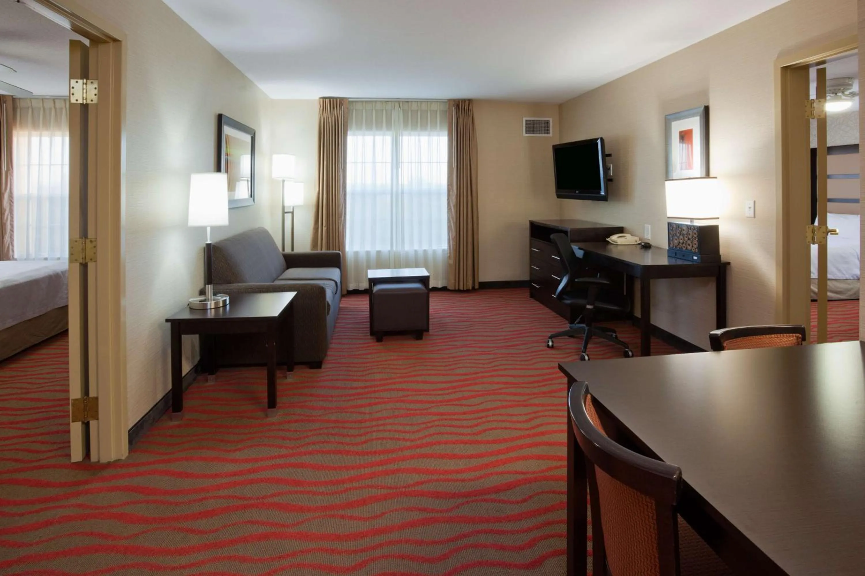 Two Bedroom Suite with One King and Two Queen Beds - Non-Smoking in Homewood Suites by Hilton Sioux Falls