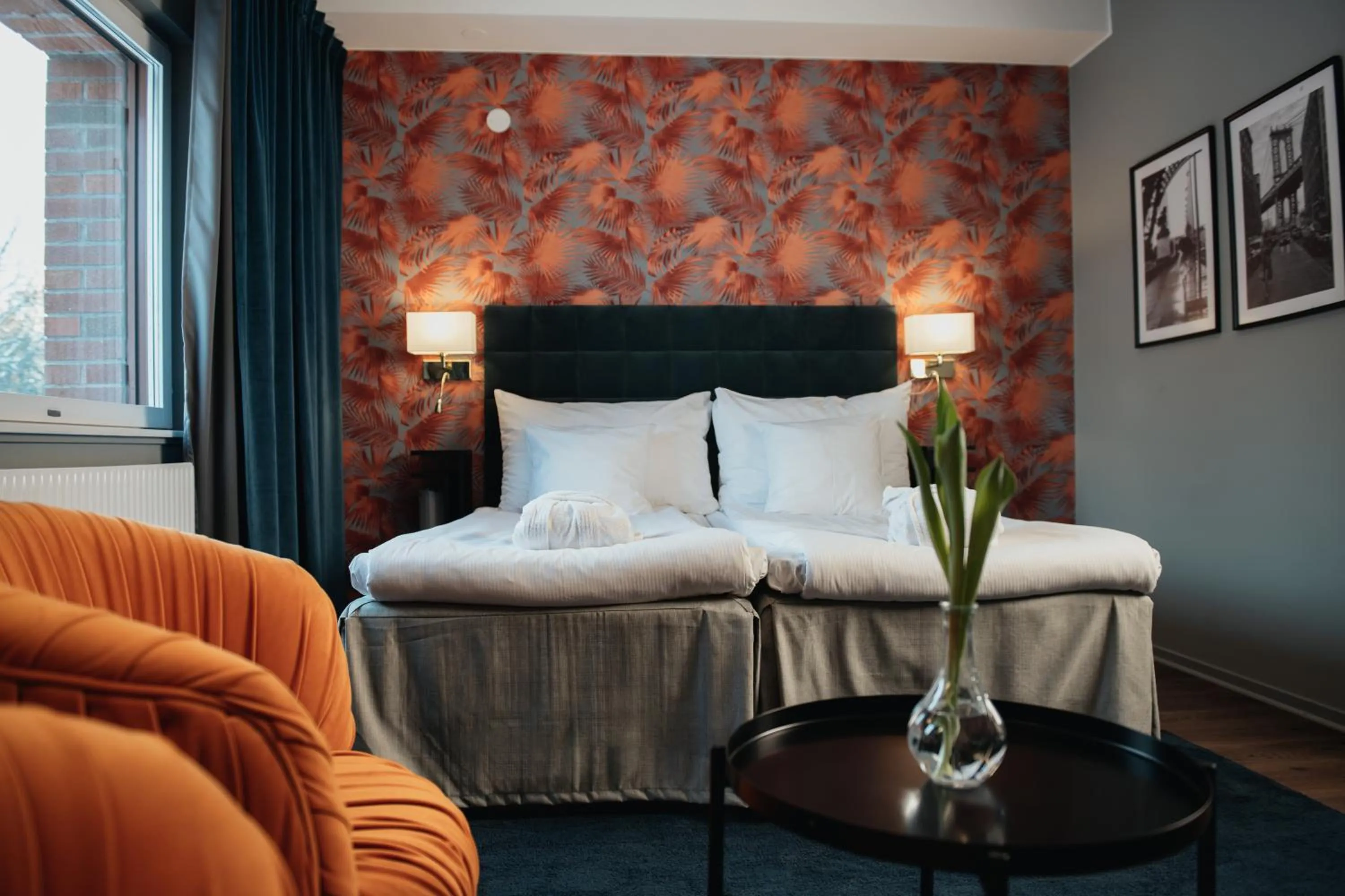 Bed in Quality Hotel Galaxen