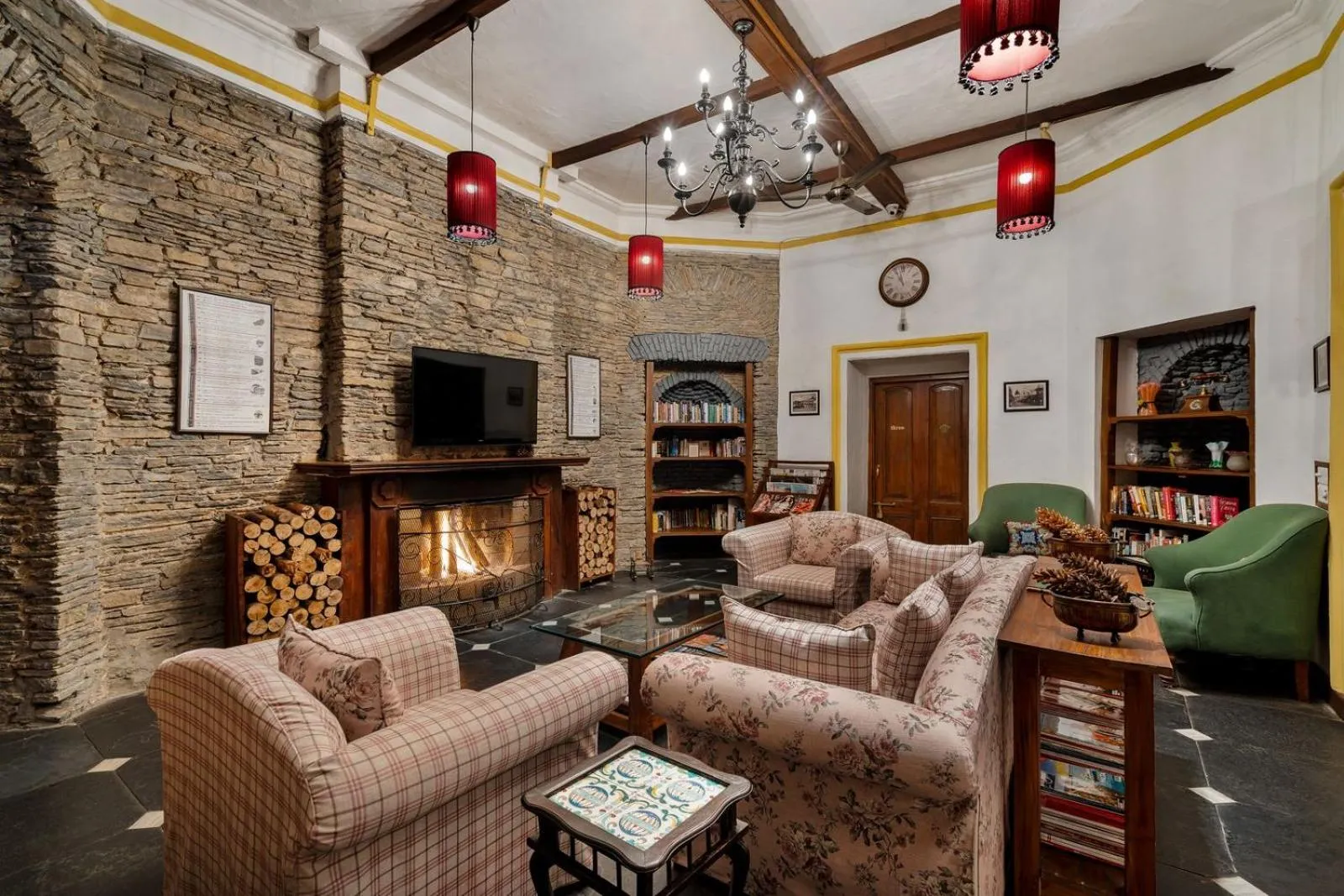 Communal lounge/ TV room in Rokeby Manor