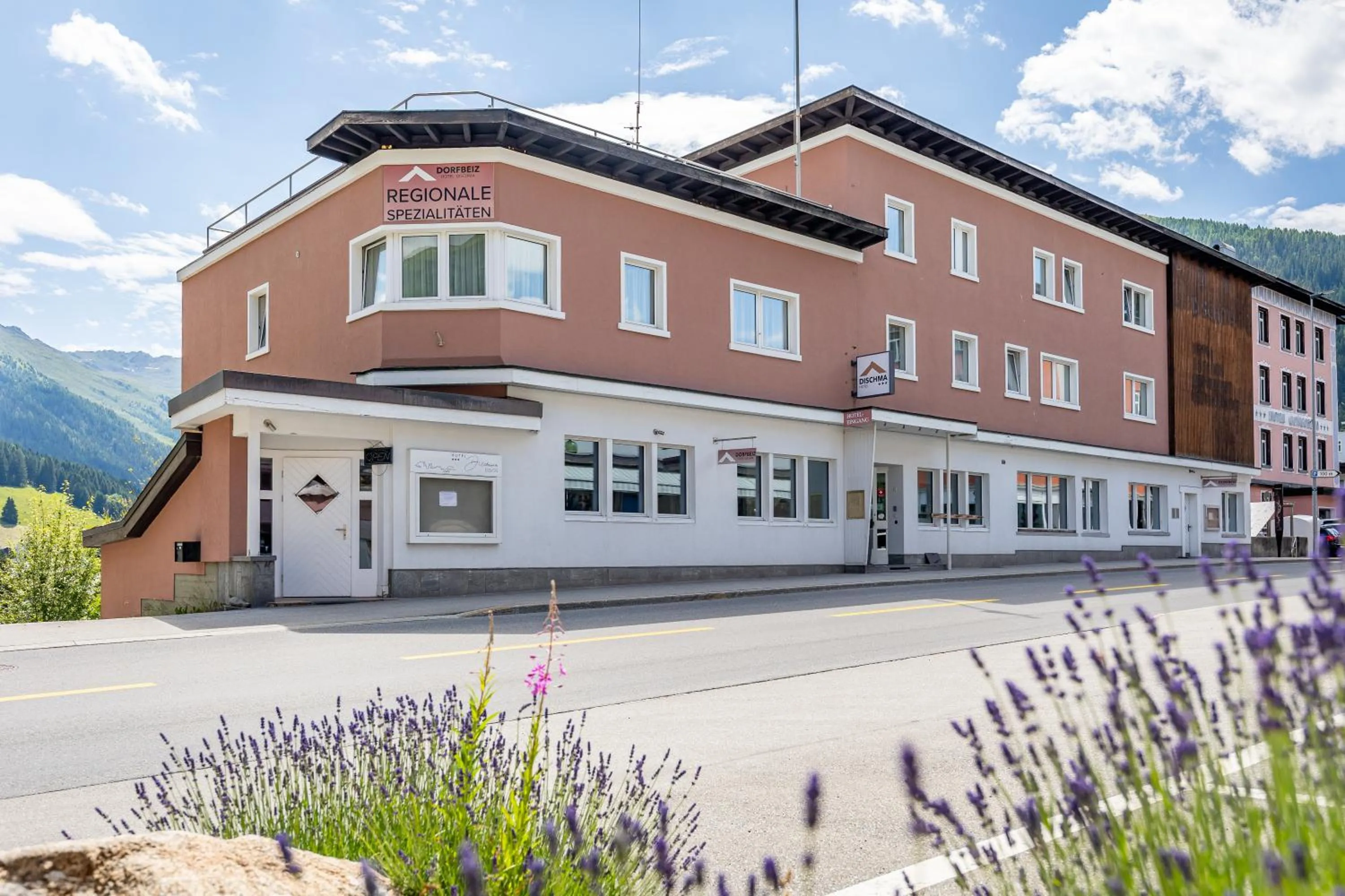 Property building in Hotel Dischma