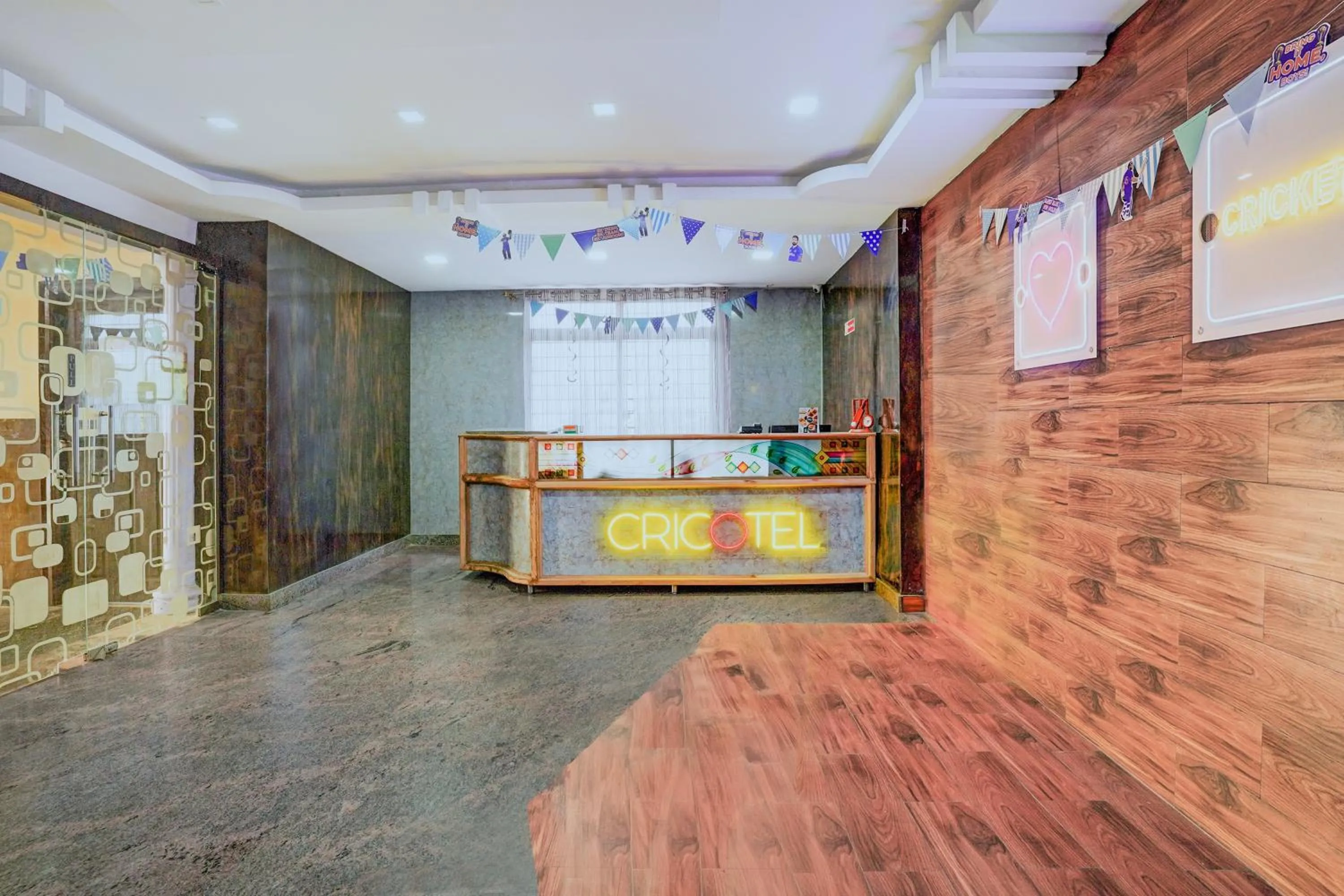 Lobby or reception in Super Hotel O Cricotel