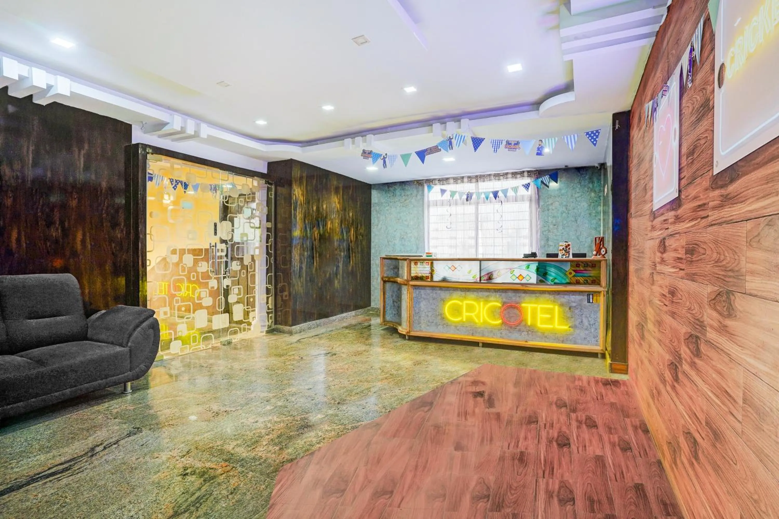 Lobby or reception in Super Hotel O Cricotel