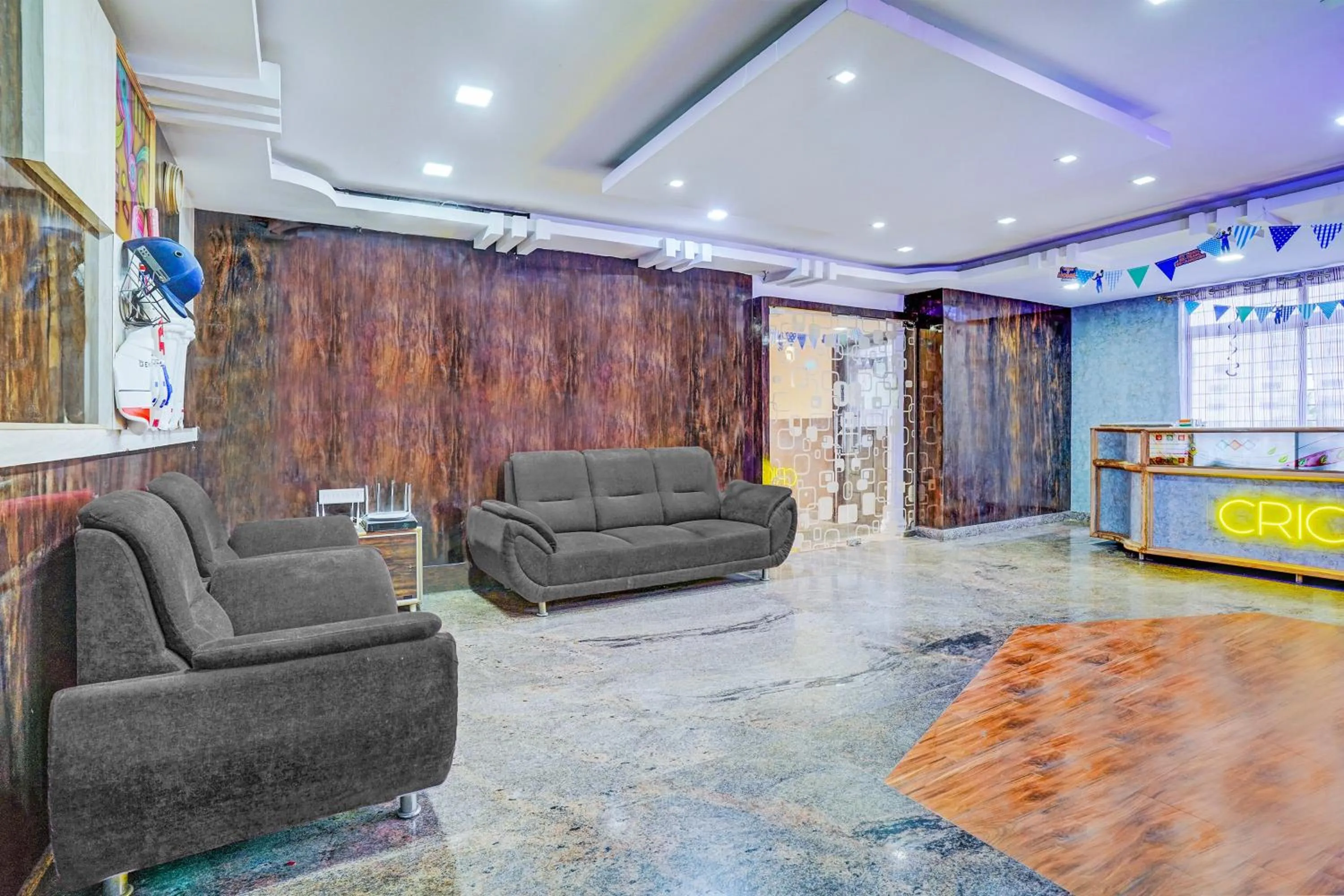 Lobby or reception in Super Hotel O Cricotel