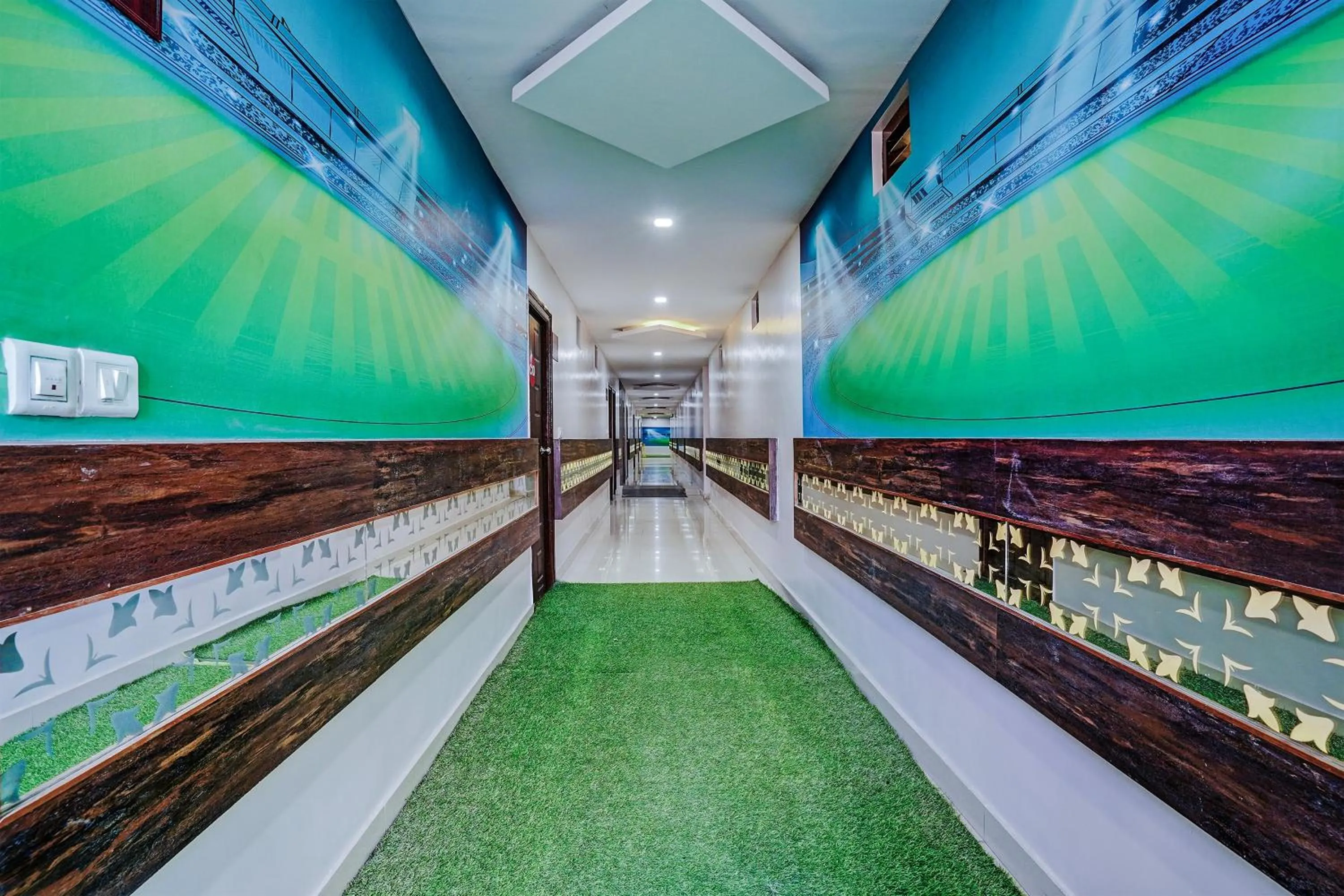 Lobby or reception in Super Hotel O Cricotel