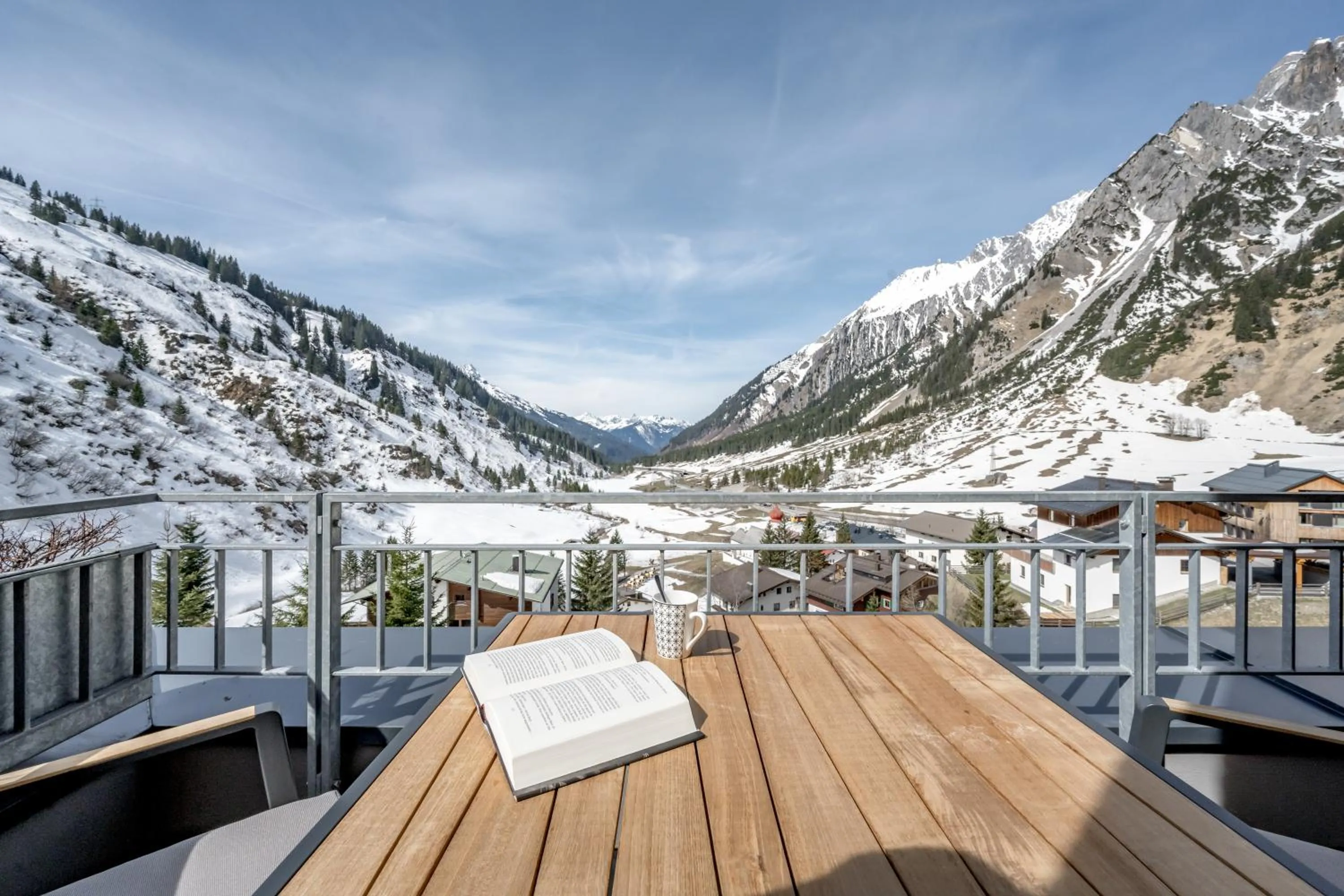 View (from property/room) in Mondschein Hotel & Chalet Ski-In Ski-Out Luxus am Arlberg