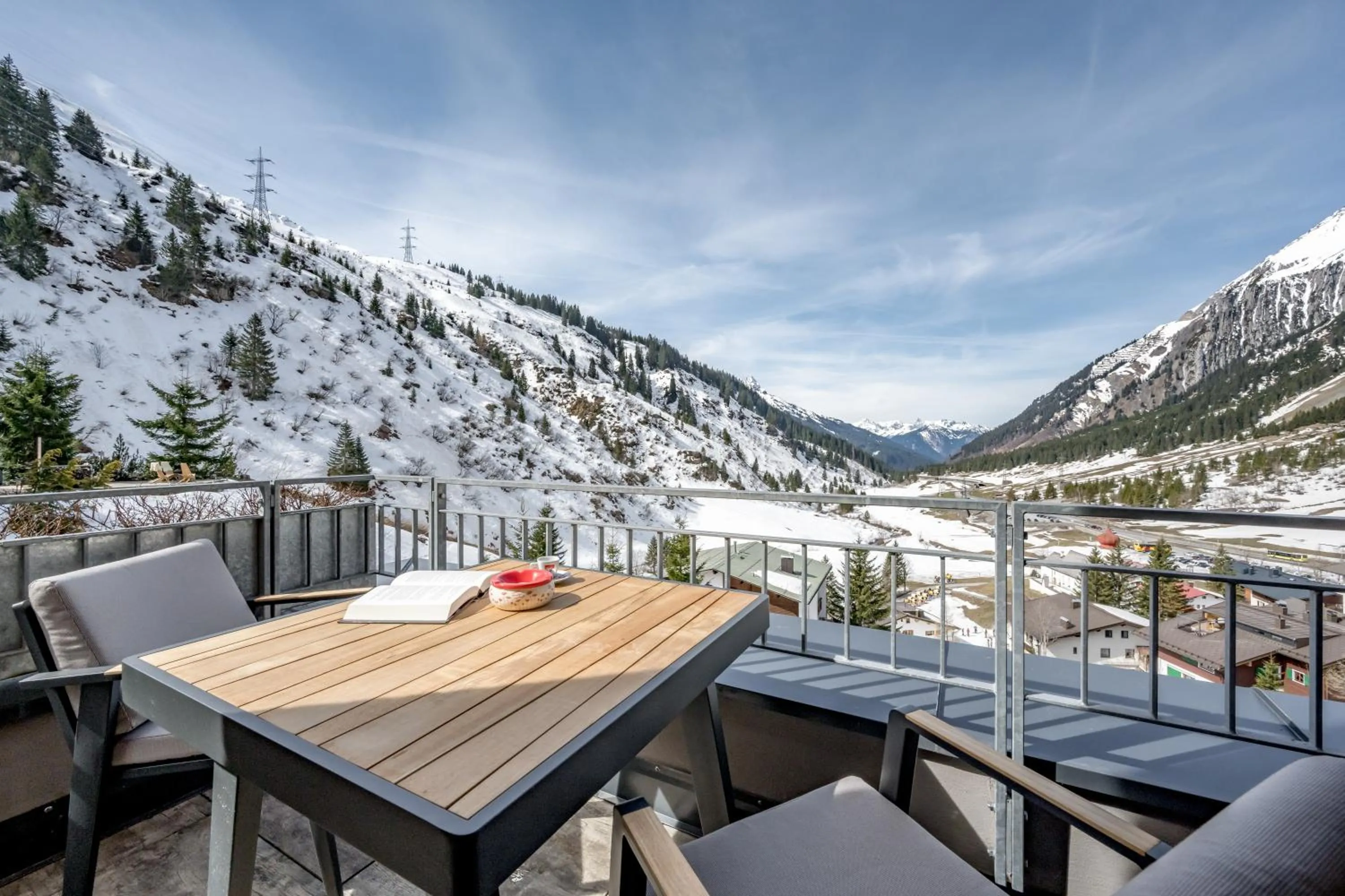 View (from property/room) in Mondschein Hotel & Chalet Ski-In Ski-Out Luxus am Arlberg