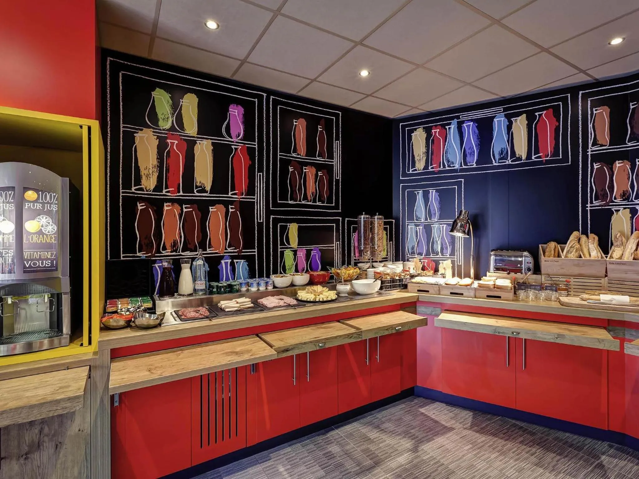 Breakfast in ibis Lyon Nord