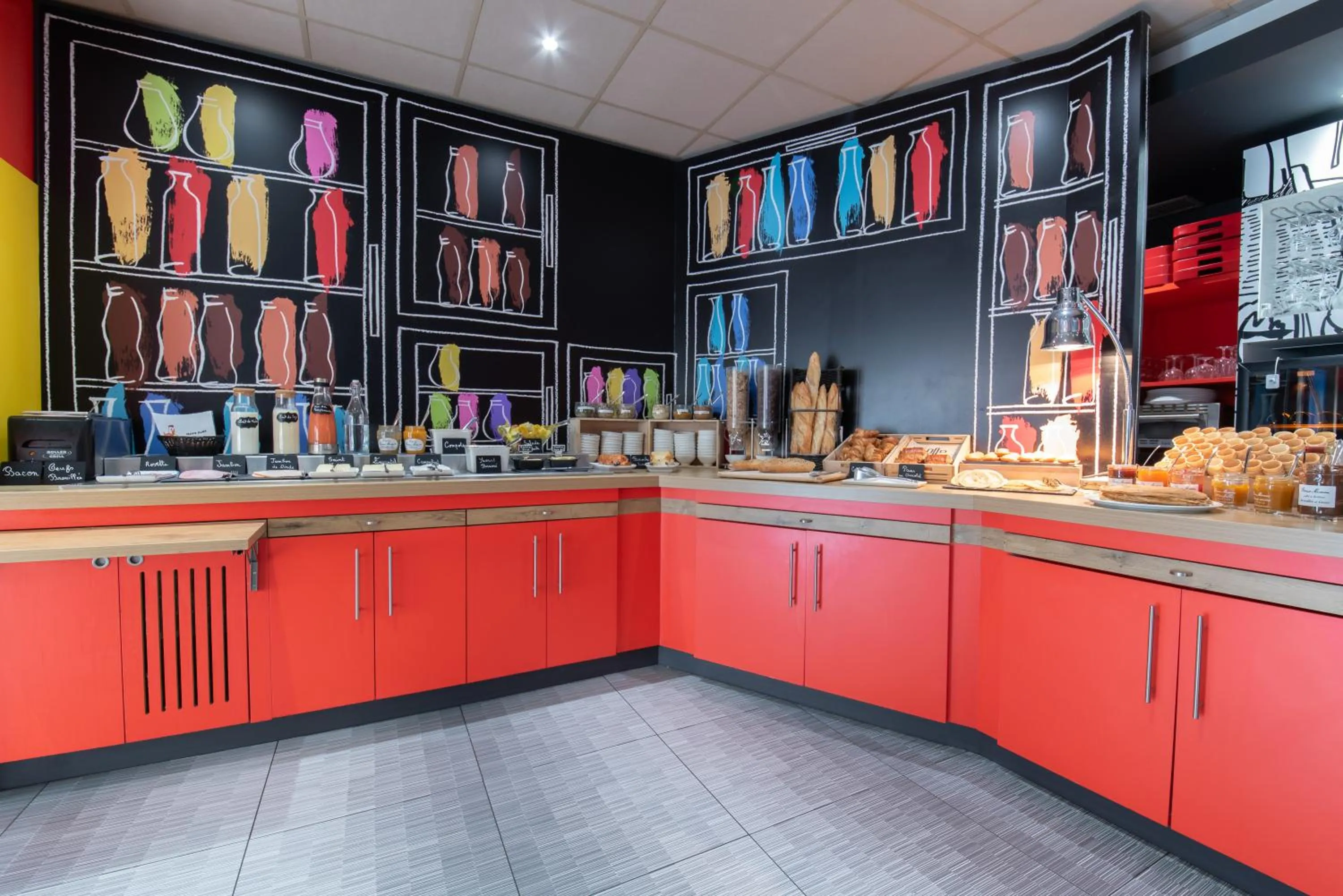 Breakfast in ibis Lyon Nord