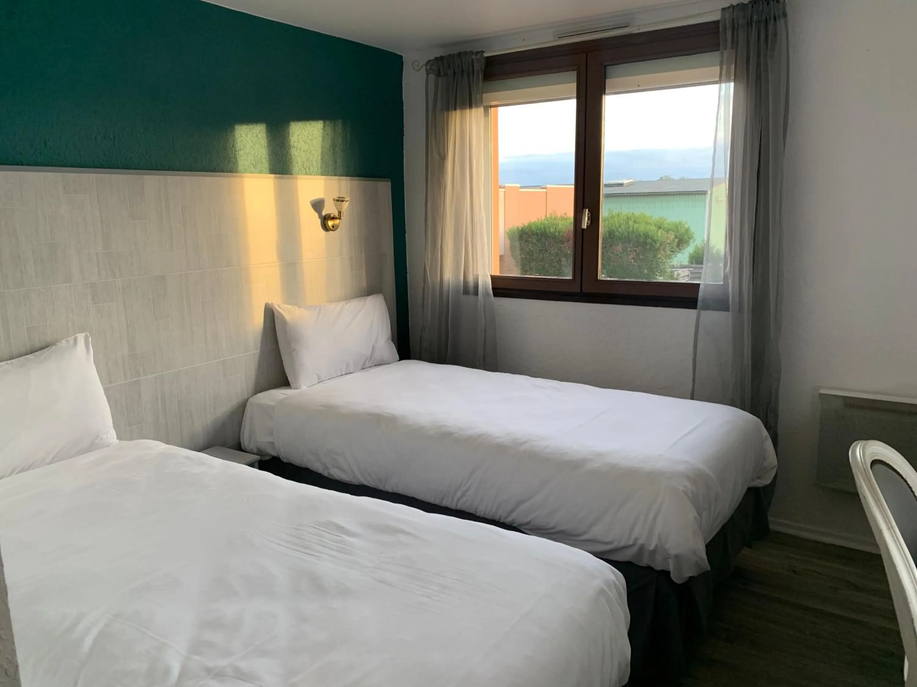 Bed in Hôtel Le Forestia