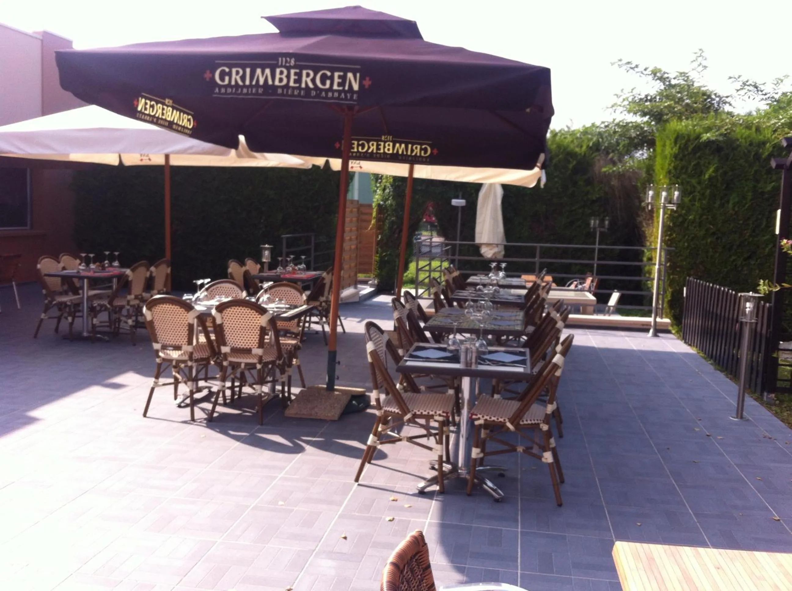 Balcony/Terrace in Hôtel Le Forestia