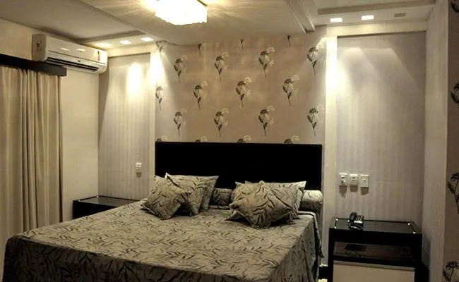 Bed in Fiesta Bahiana Club Hotel