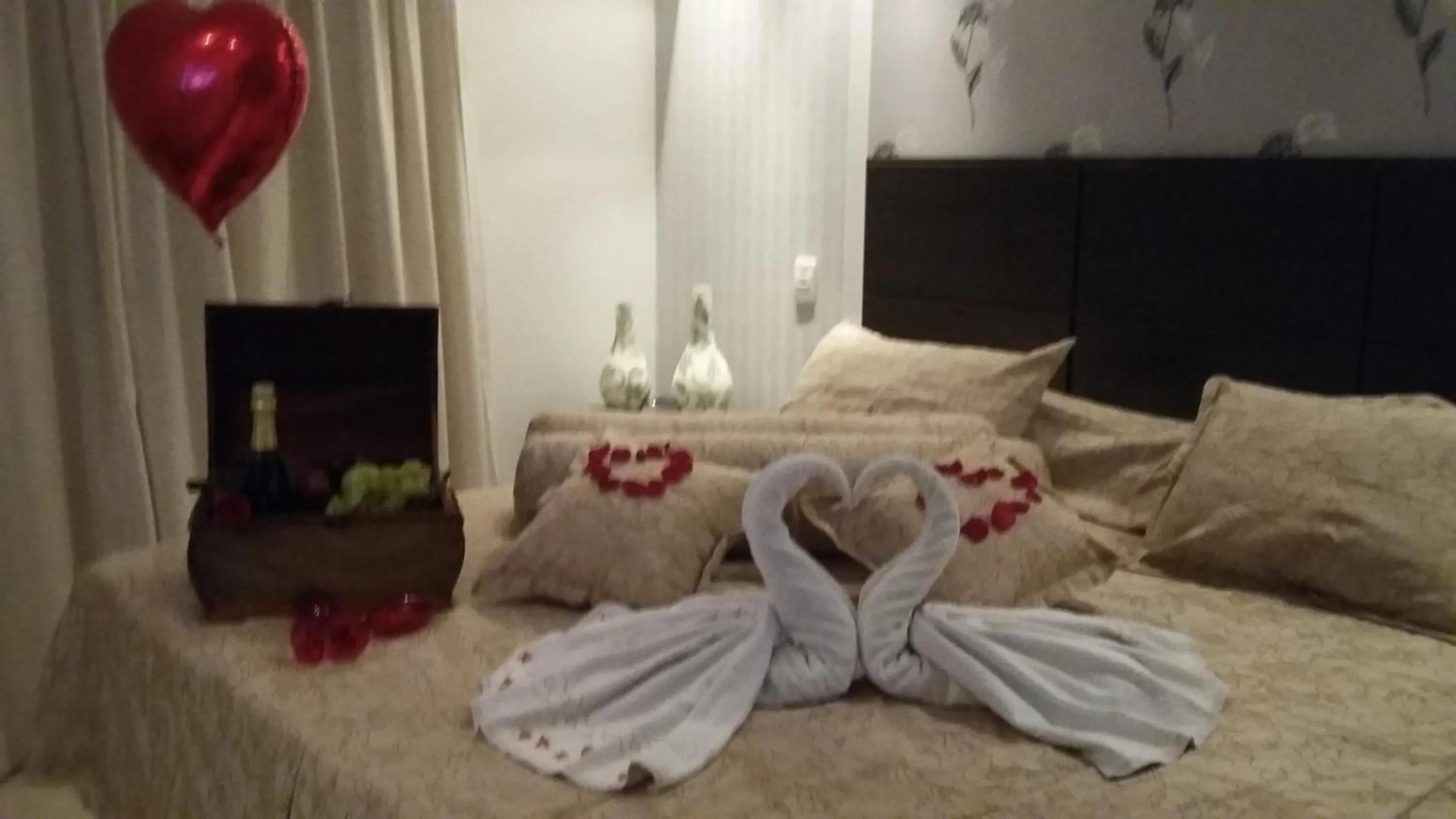 Bed in Fiesta Bahiana Club Hotel