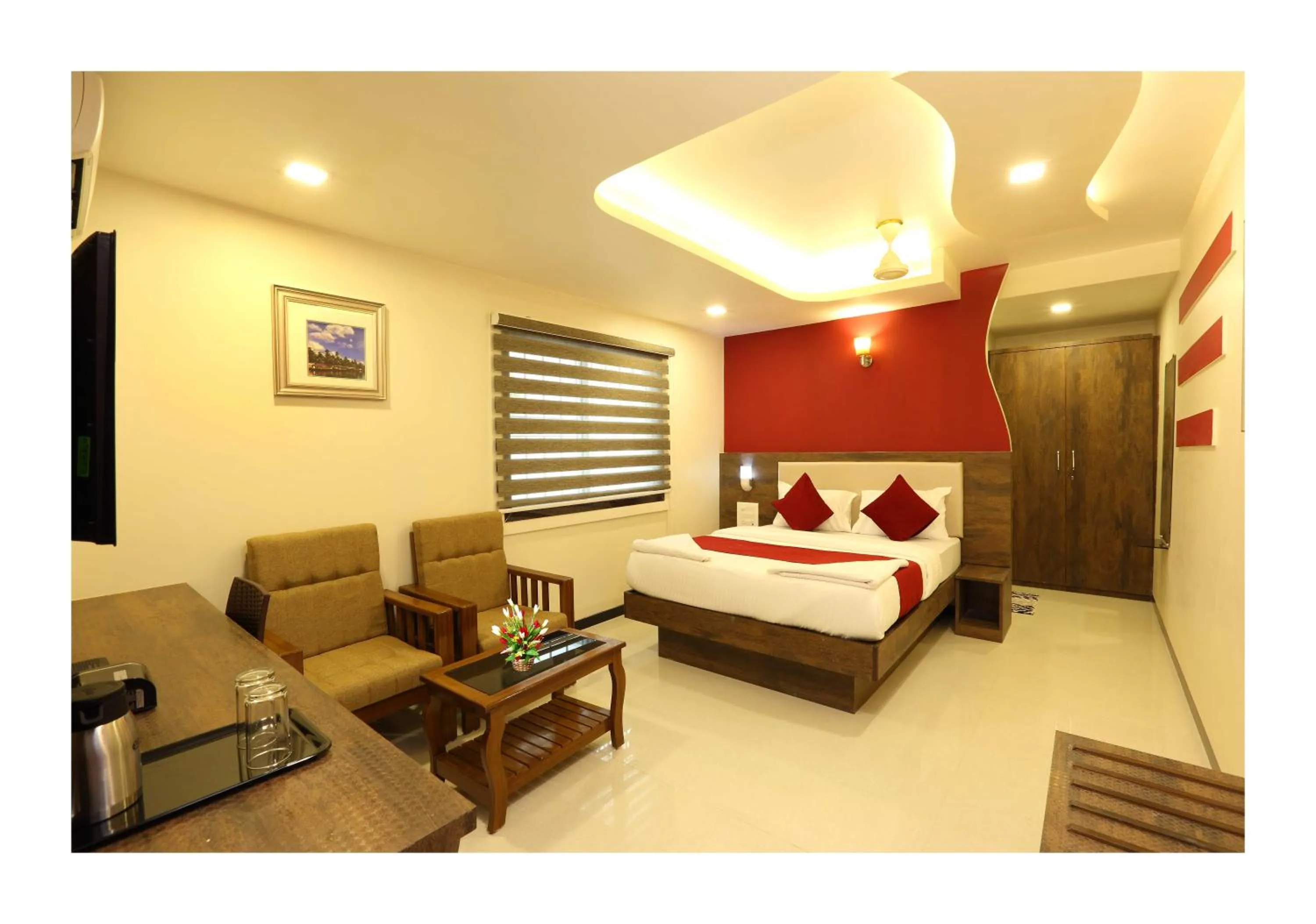 Photo of the whole room, Bed in Hotel Kochi Caprice