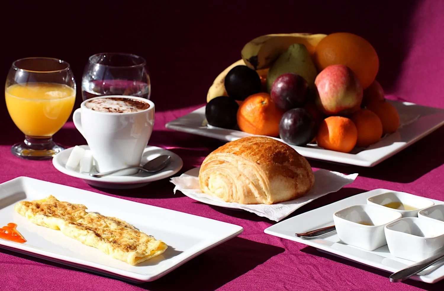 Breakfast in Boutique Hôtel Albaraka