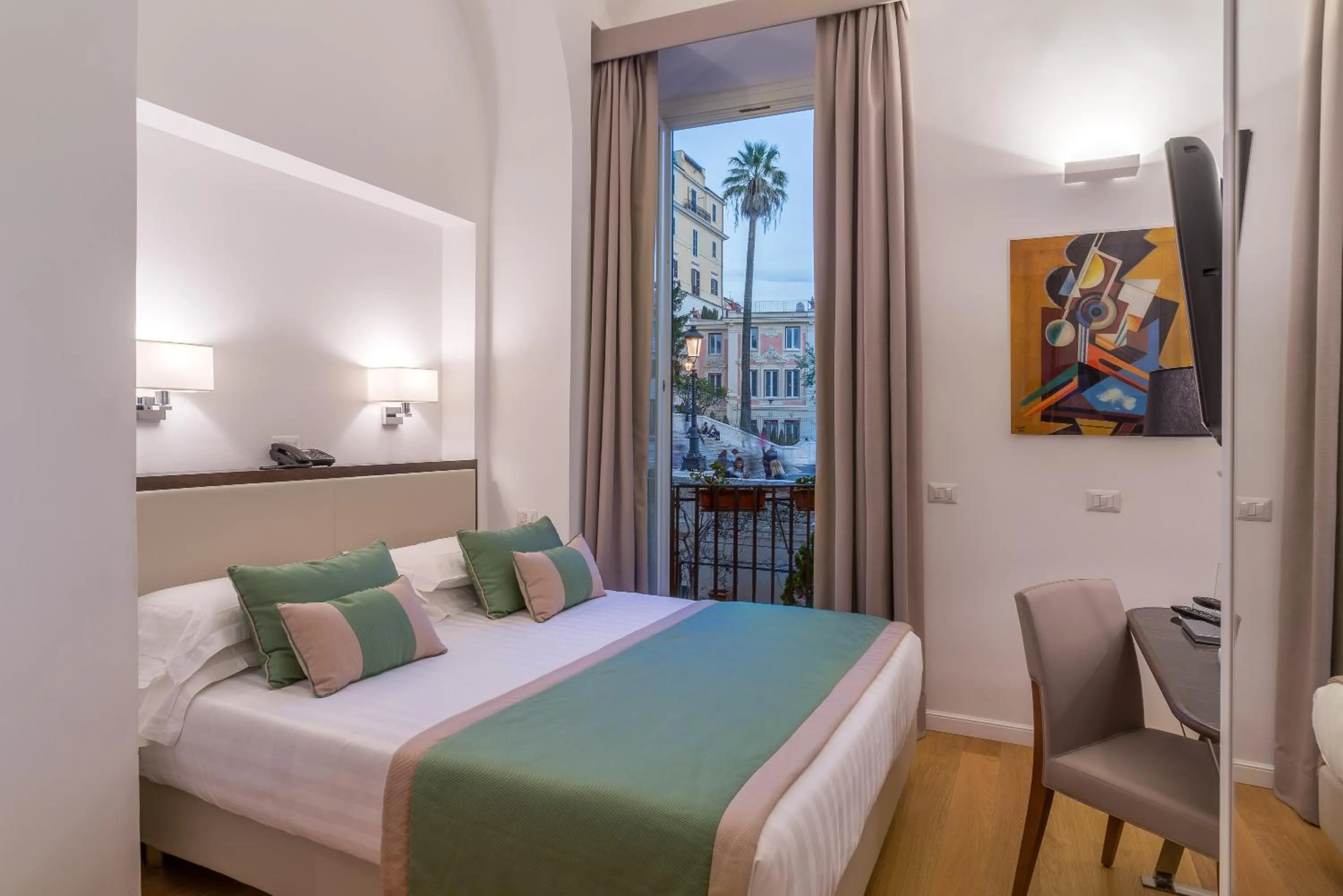 Balcony/Terrace, Bed in Les Diamants