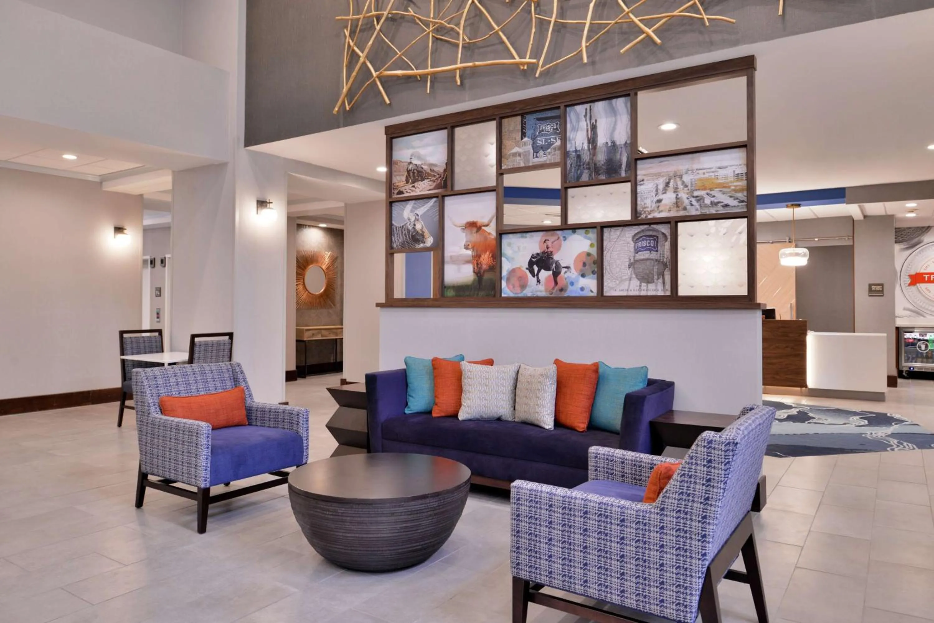 Lobby or reception in Hampton Inn & Suites Legacy Park-Frisco