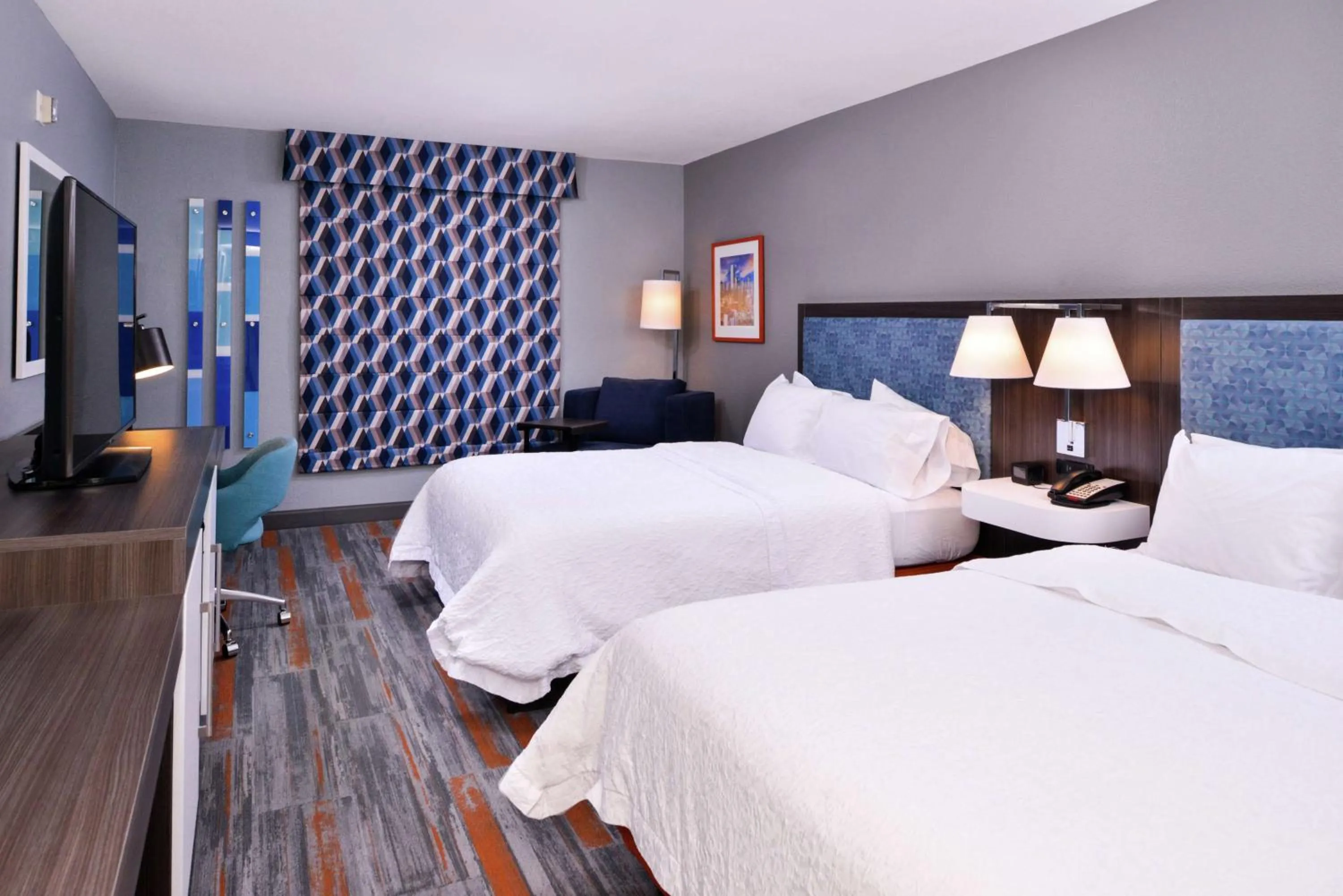 Bedroom, Bed in Hampton Inn & Suites Legacy Park-Frisco