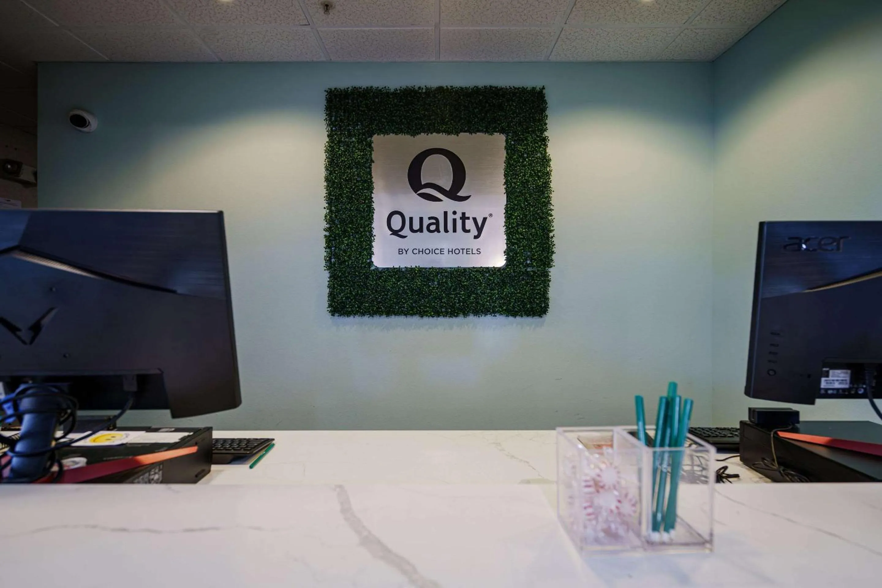 Lobby or reception in Quality Inn I-75 West Chester-North Cincinnati