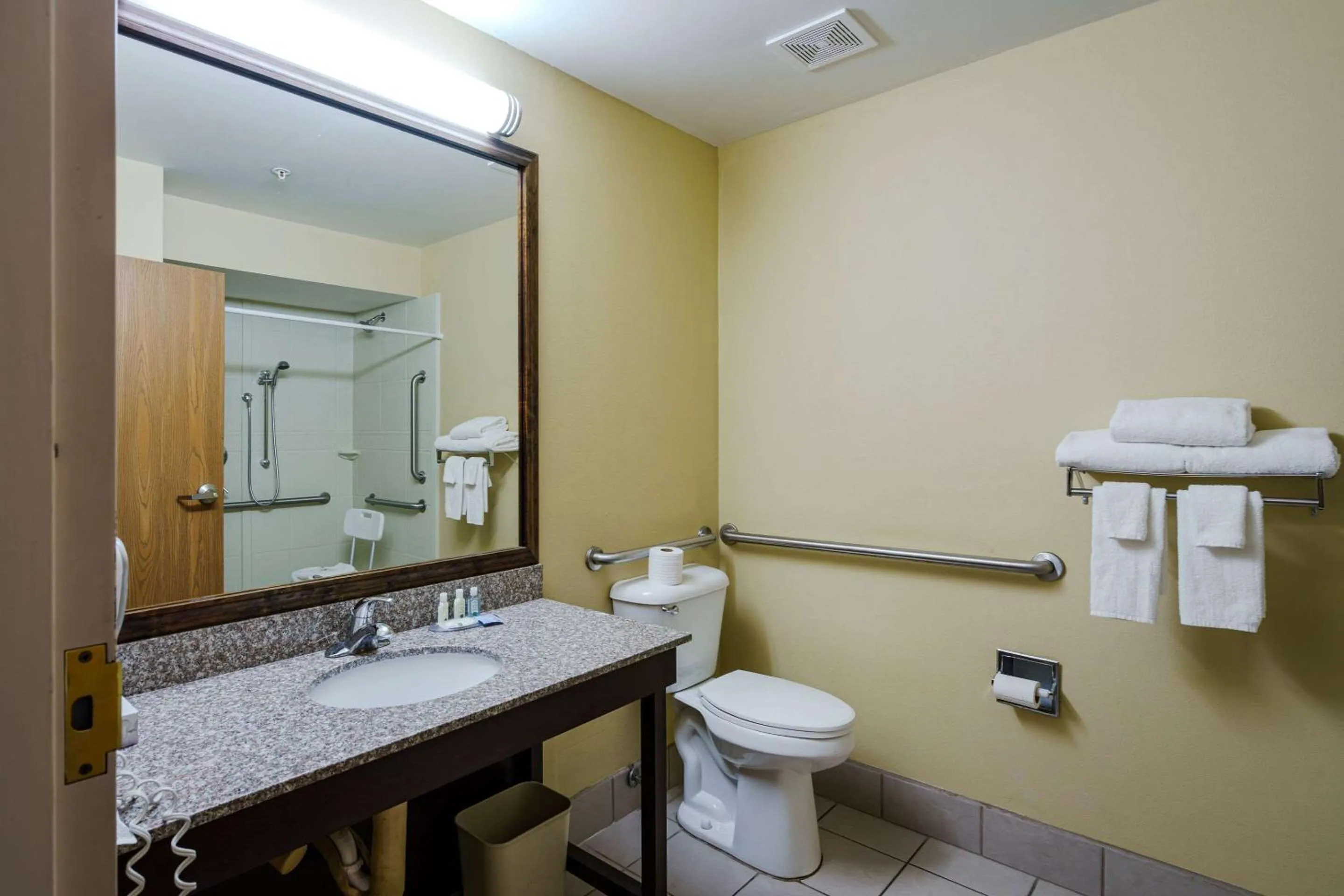 Bathroom in Quality Inn I-75 West Chester-North Cincinnati