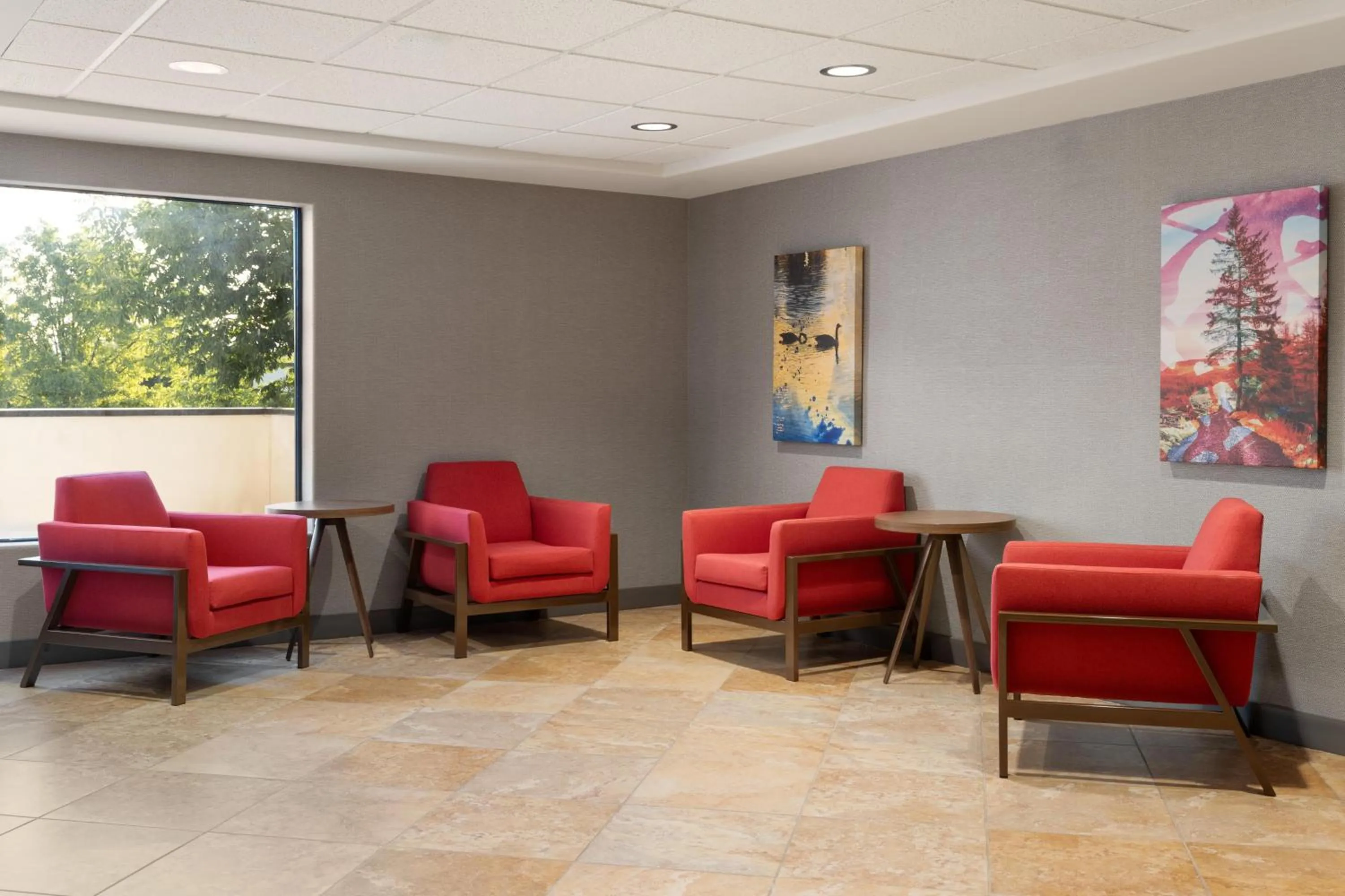 Lobby or reception in Hampton Inn & Suites Boise-Meridian