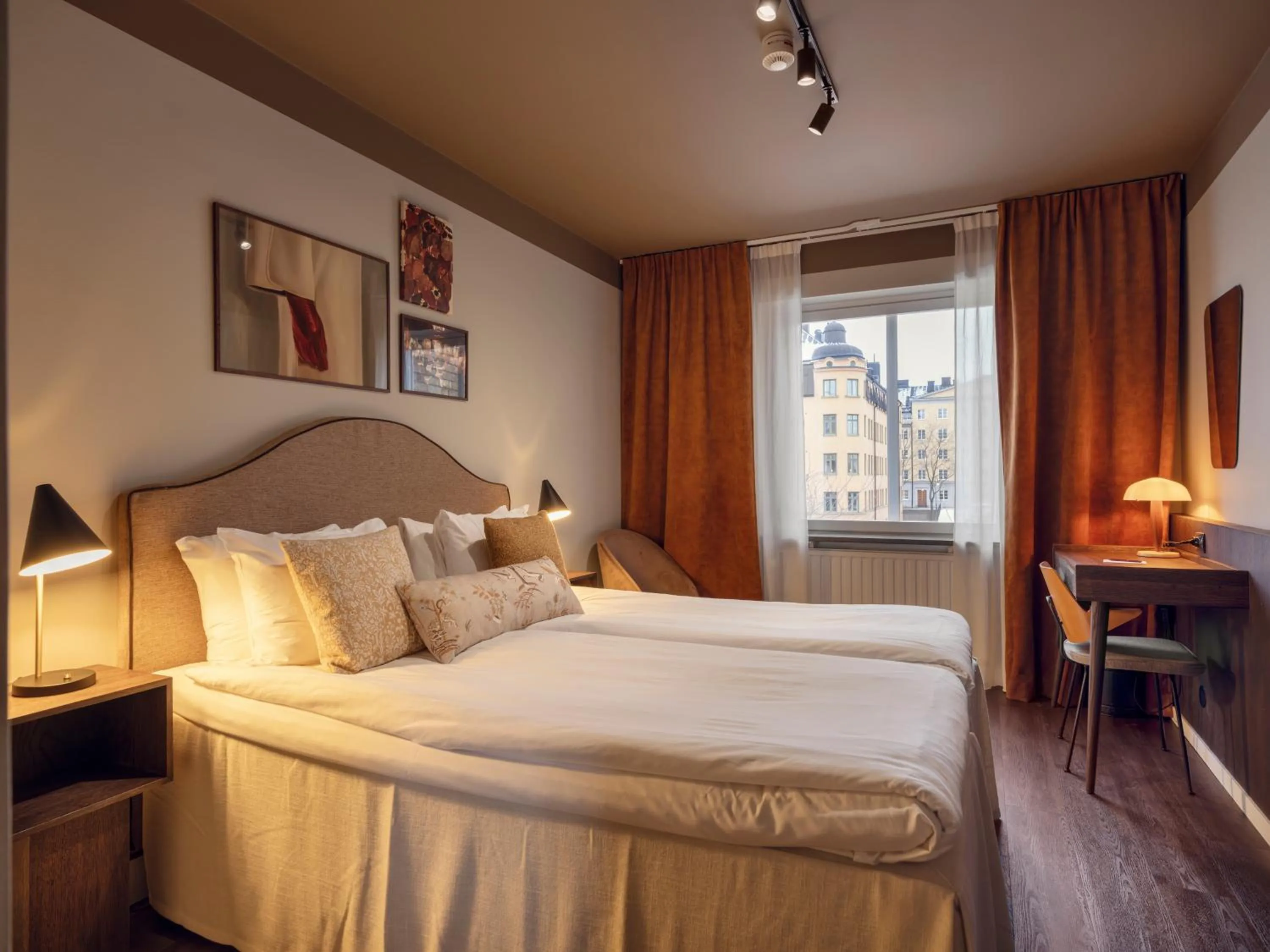 View (from property/room), Bed in Elite Hotel Arcadia