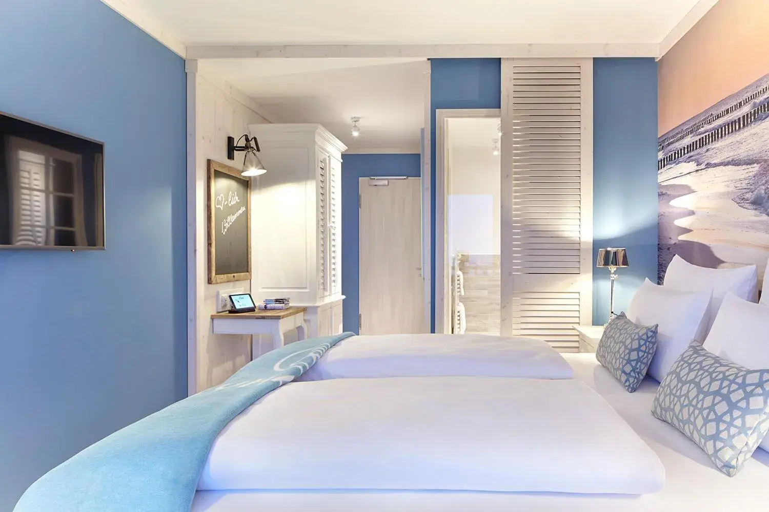 Double Room in Beach Motel Heiligenhafen Double Room in Beach Motel Heiligenhafen