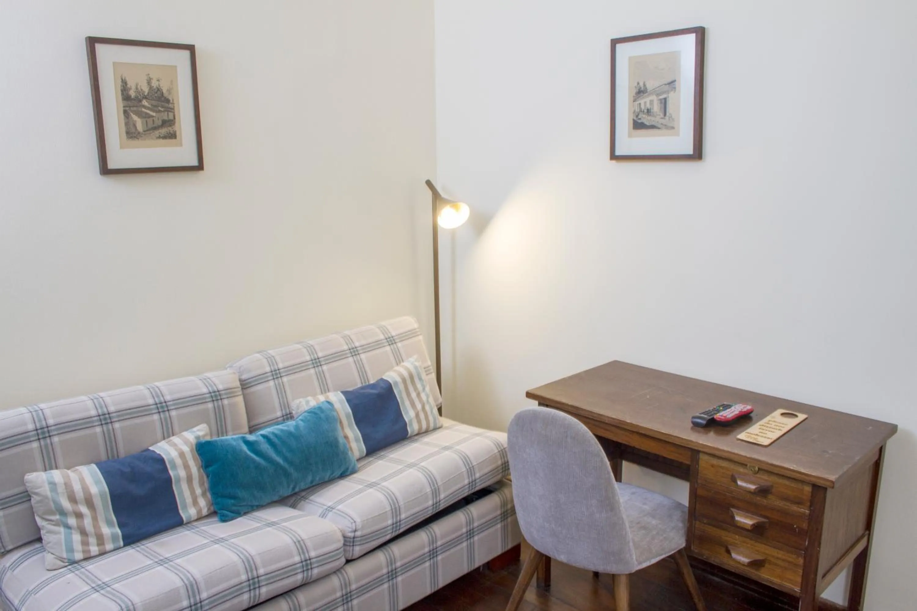 Seating area in Hotel Casa de la Vega