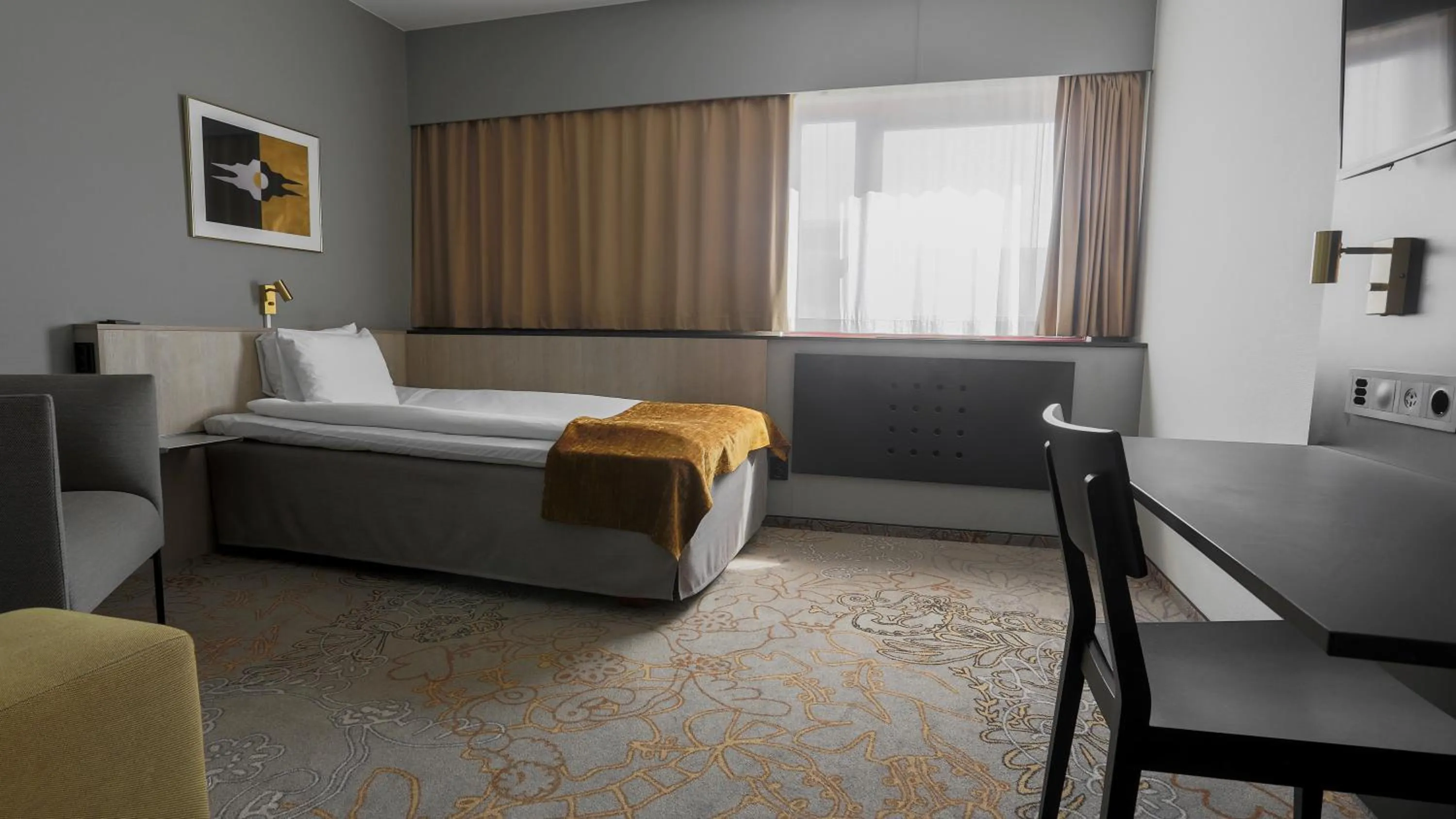 Bed in Quality Hotel Royal Corner