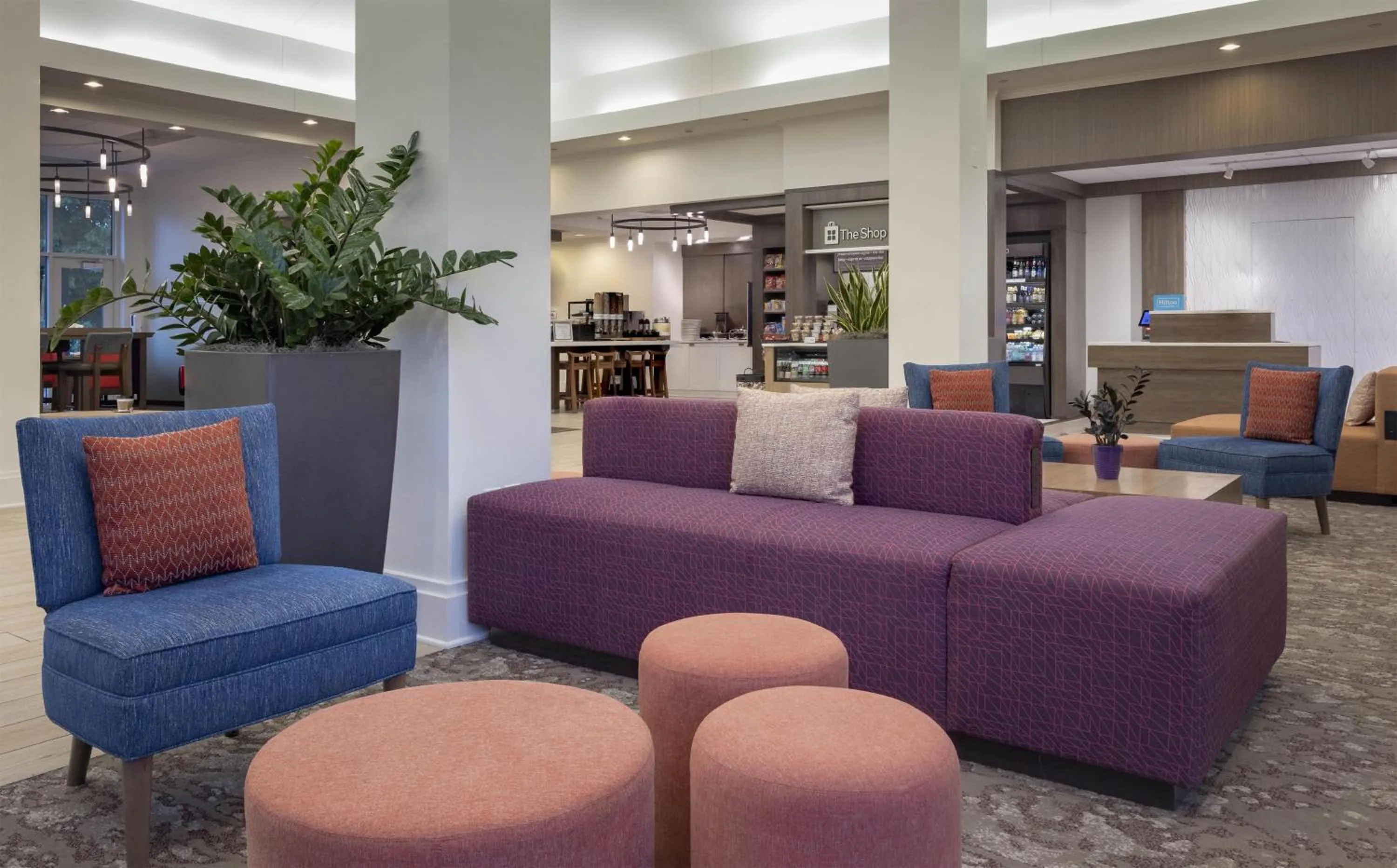 Lobby or reception in Hilton Garden Inn Des Moines/Urbandale