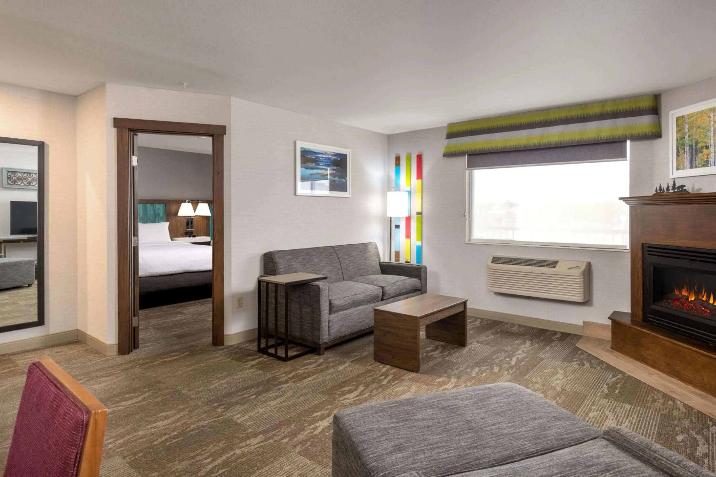 Living room in Hampton Inn Kalispell