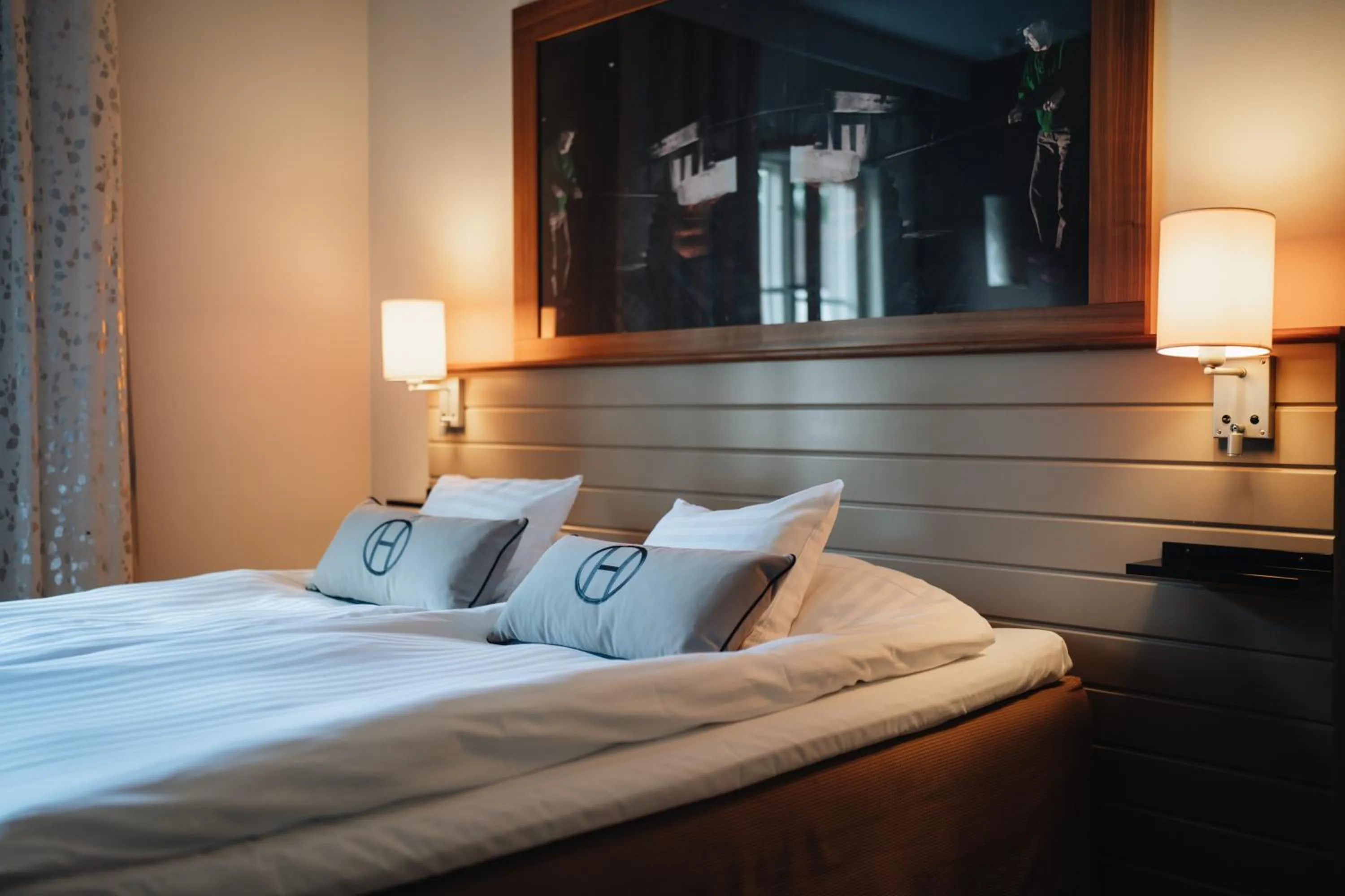 Bed in Högbo Brukshotell & Spa