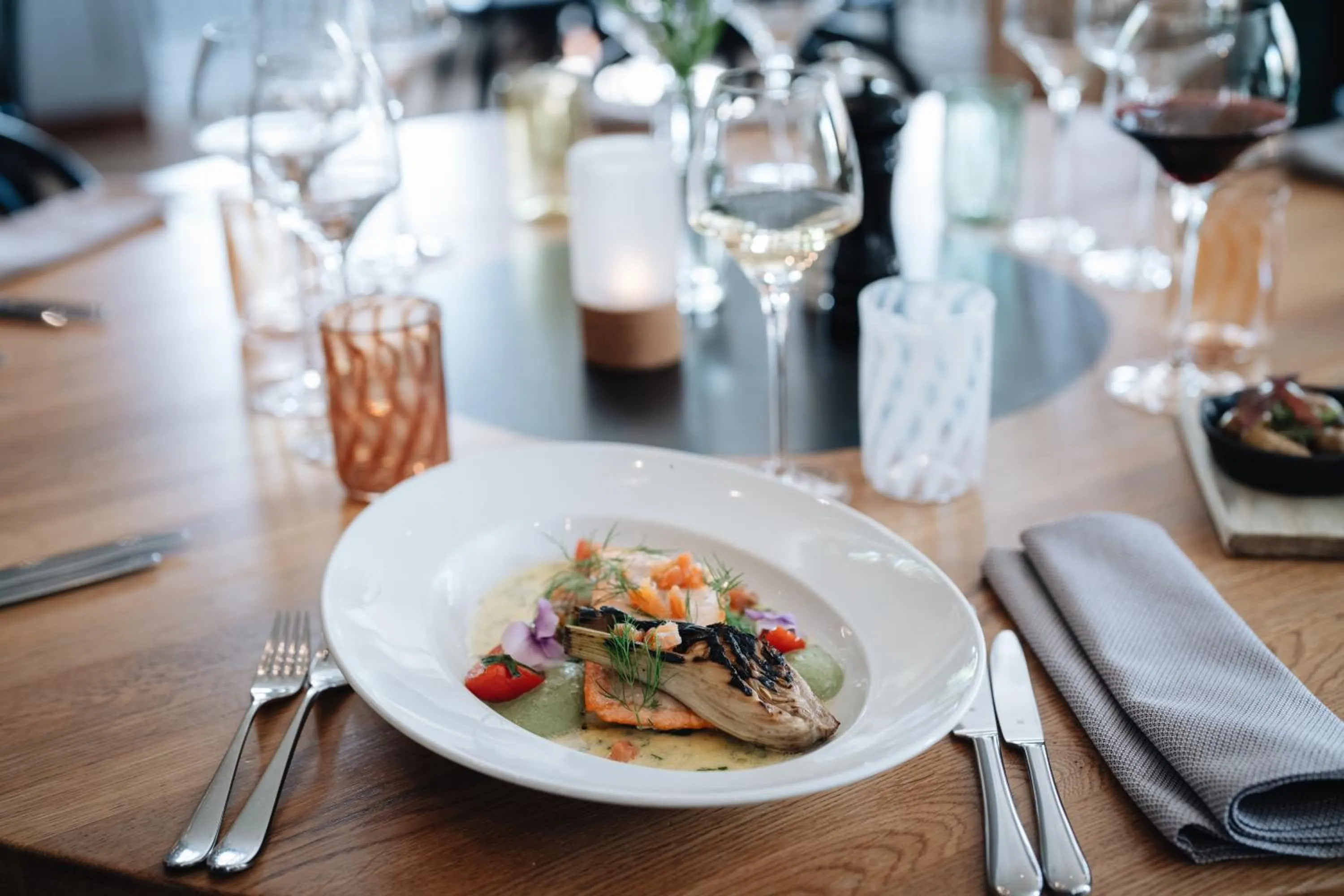 Food close-up in Högbo Brukshotell & Spa