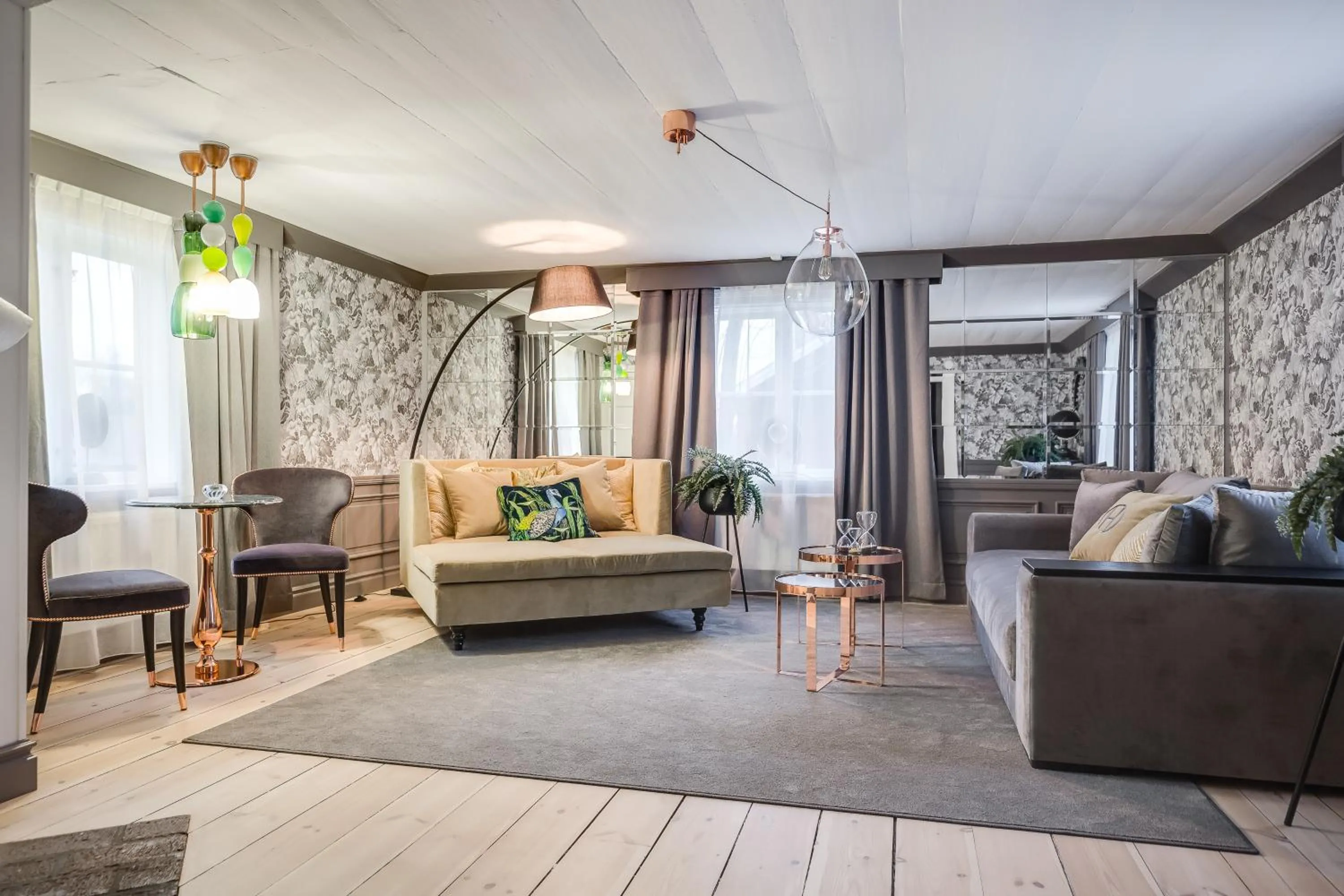 Living room in Högbo Brukshotell & Spa