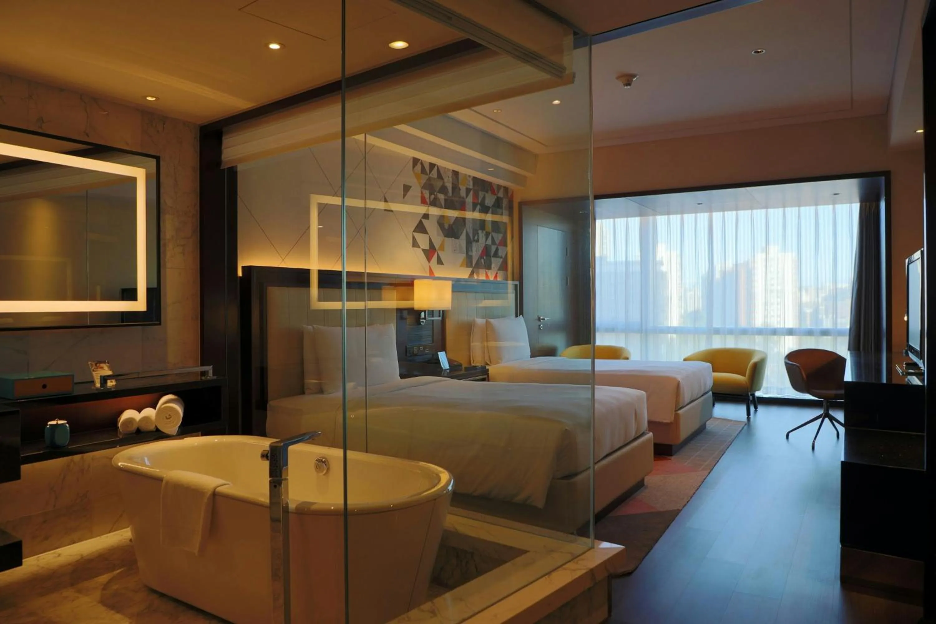 Photo of the whole room in Renaissance Beijing Capital Hotel