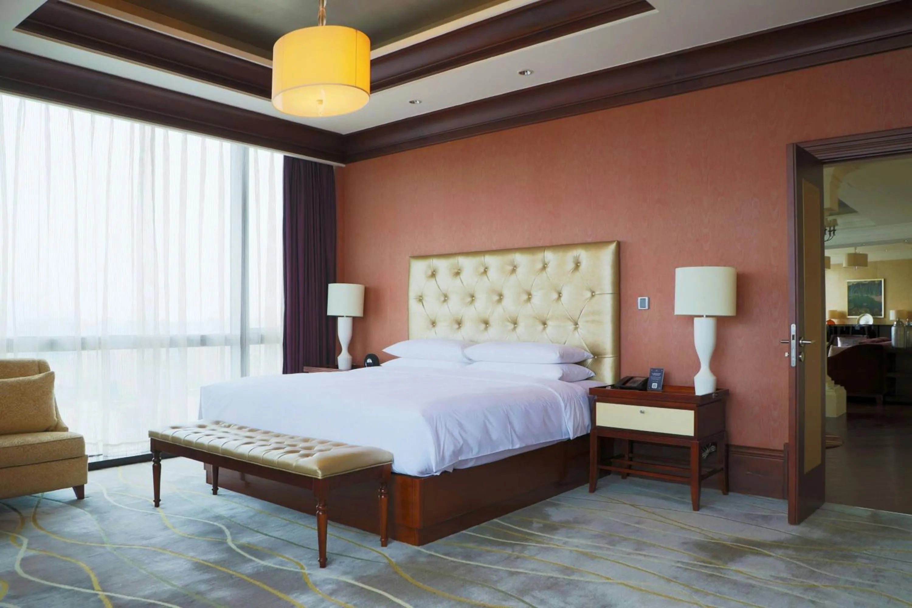 Bedroom, Bed in Renaissance Beijing Capital Hotel