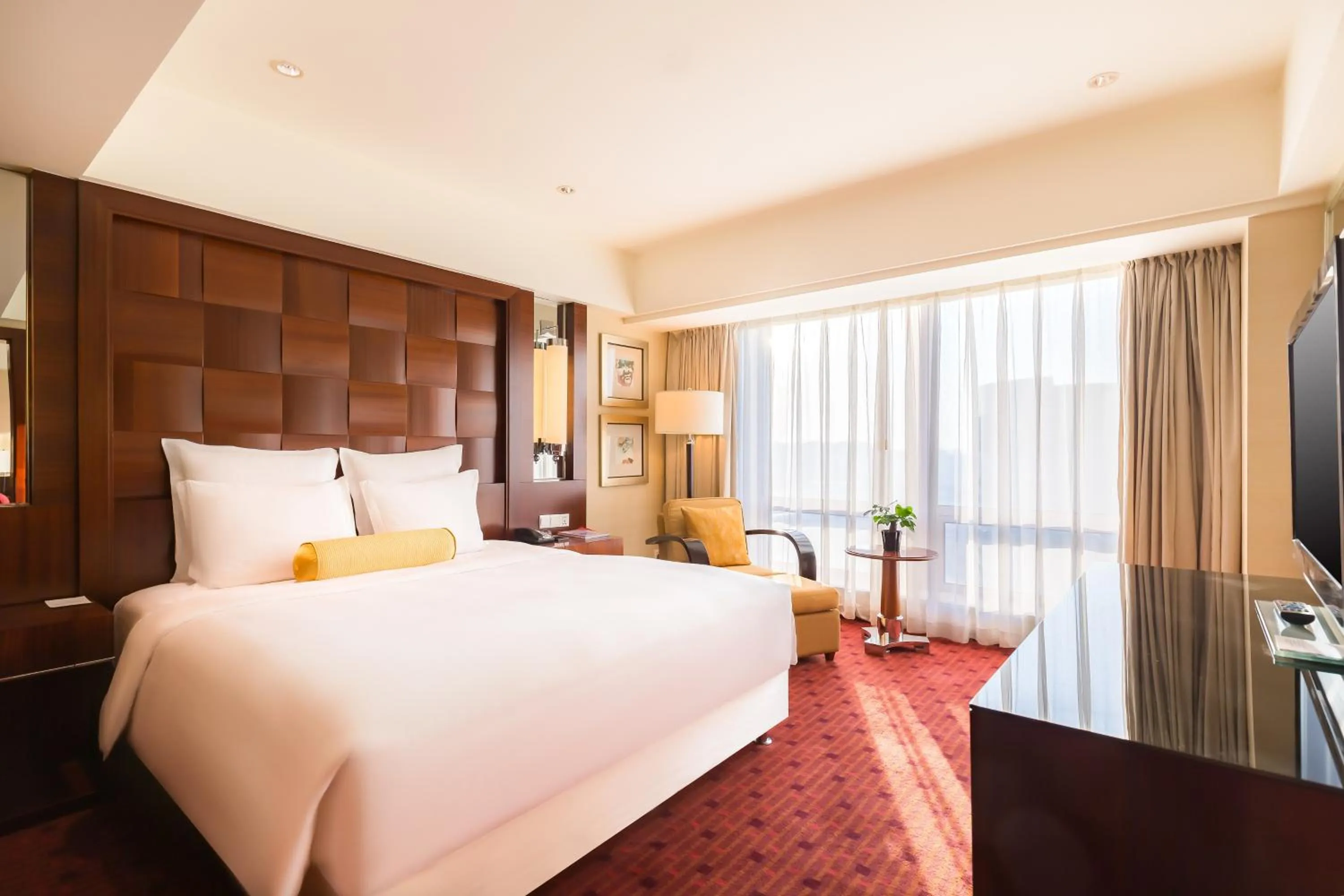 Photo of the whole room, Bed in Beijing Pudi Hotel