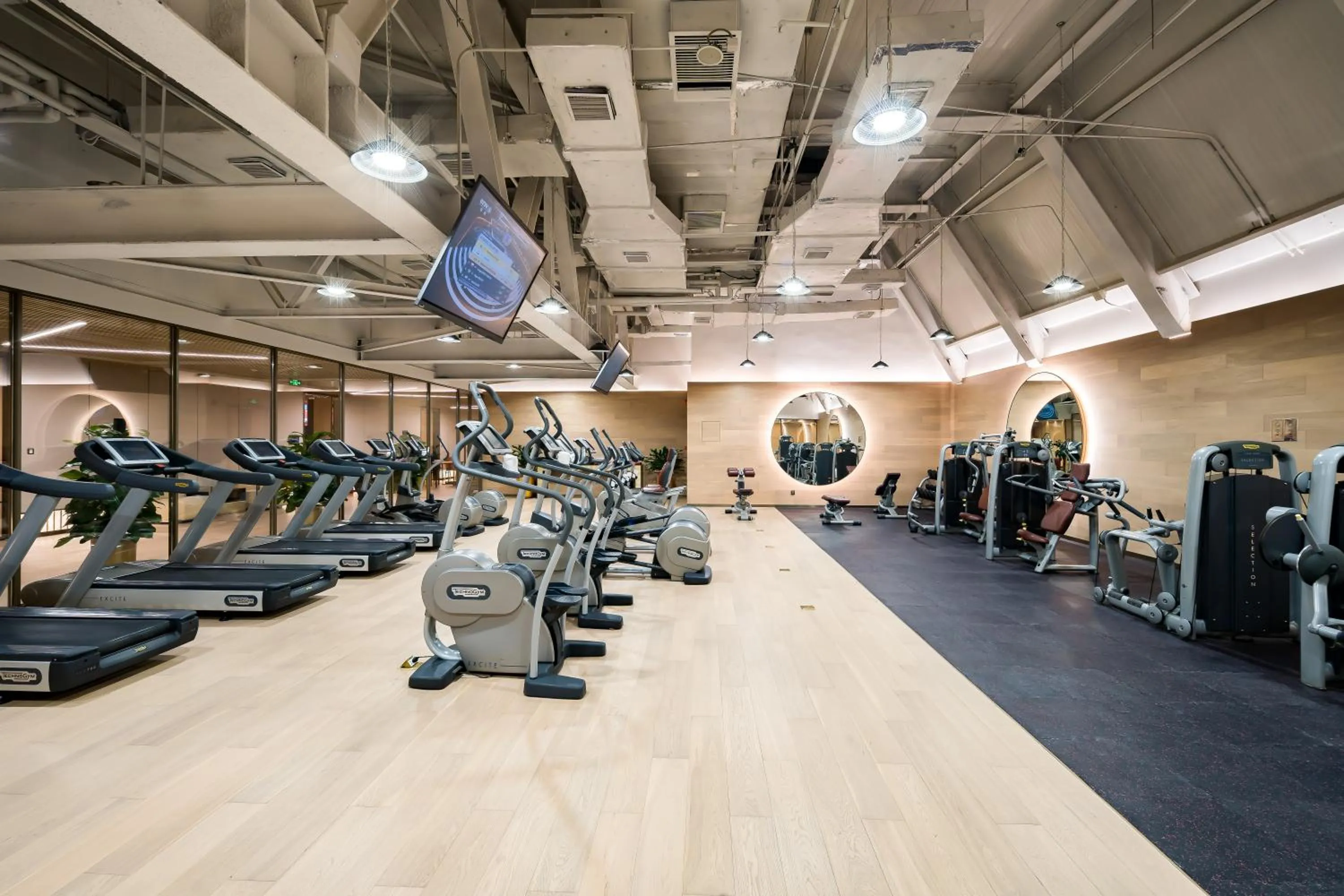 Fitness centre/facilities in Beijing Pudi Hotel